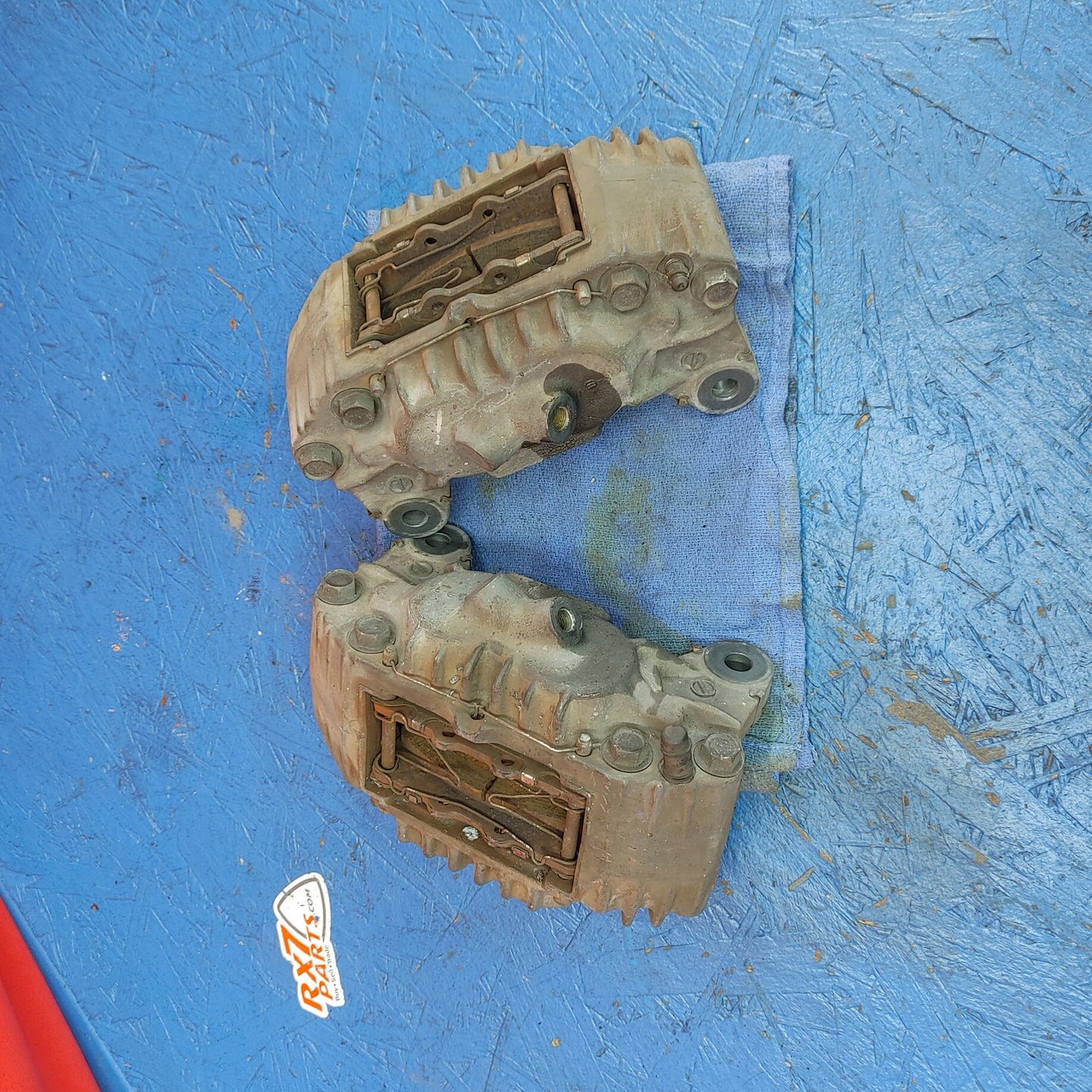 Front 4 Piston Pot Brake Calipers RX7 FD FD3S 93 - 02 Mazda S9B28/2