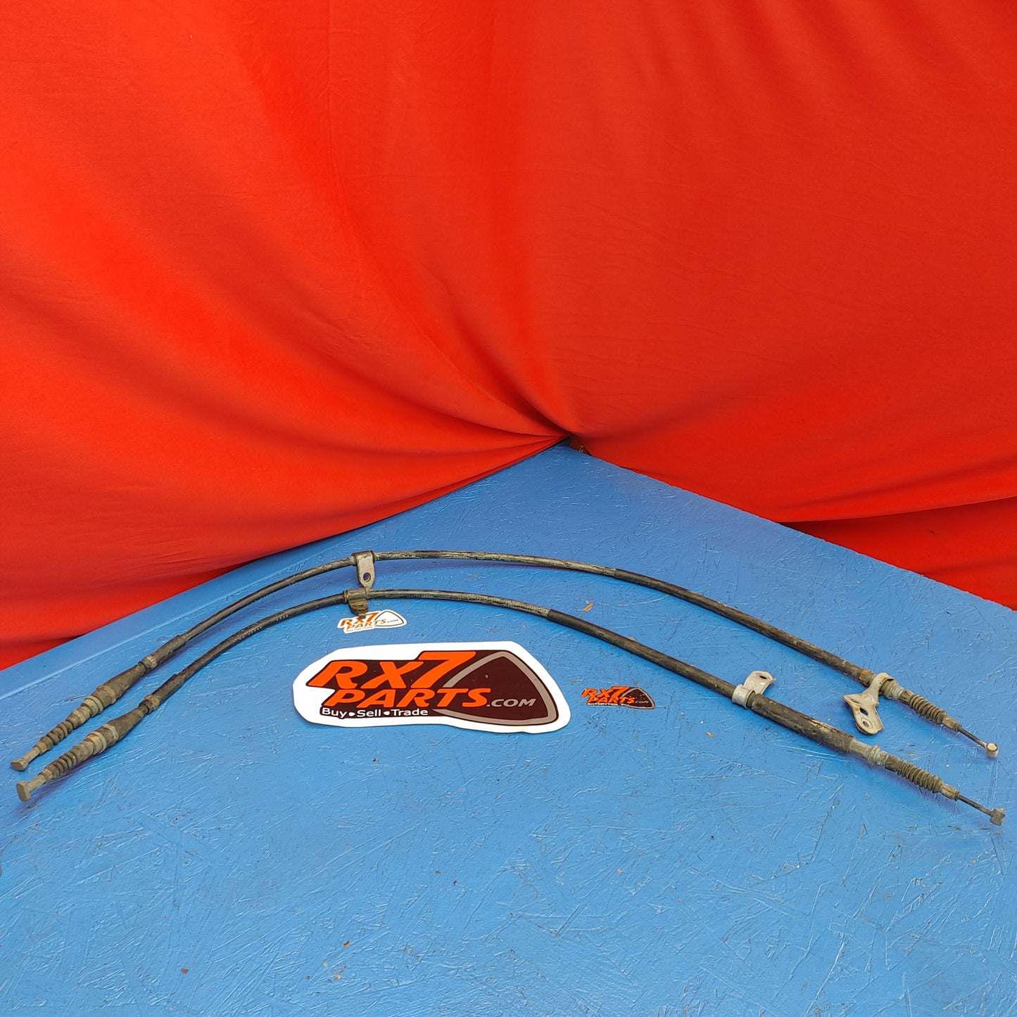 LHD SET OF REAR HANDBRAKE / PARKING BRAKE CABLES RX7 FD FD3S 93 - 02 Mazda s7b15/29