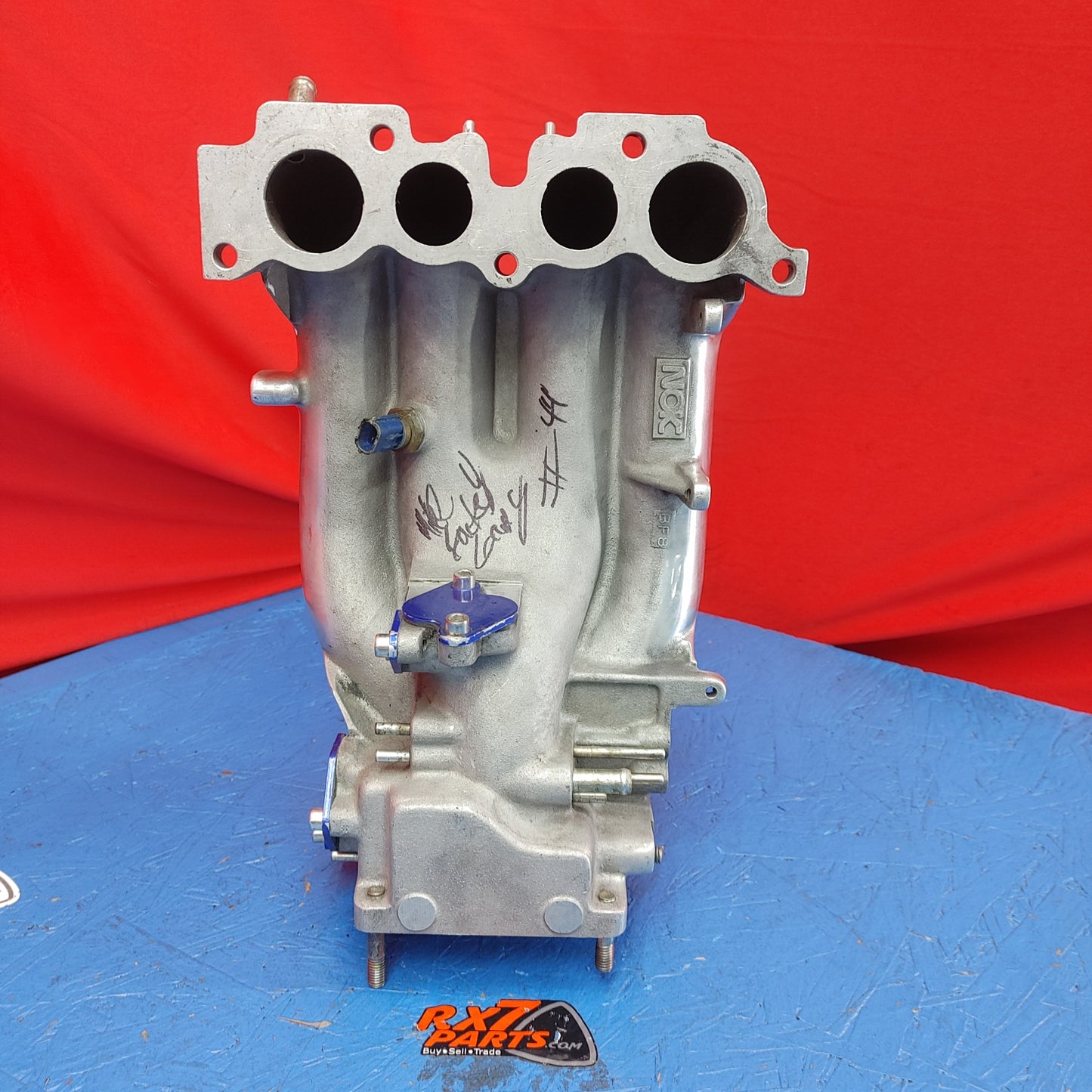 LHD RHD Polished REW Upper Intake Manifold RX7 FD FD3S 93 - 02 Mazda S7B26/27