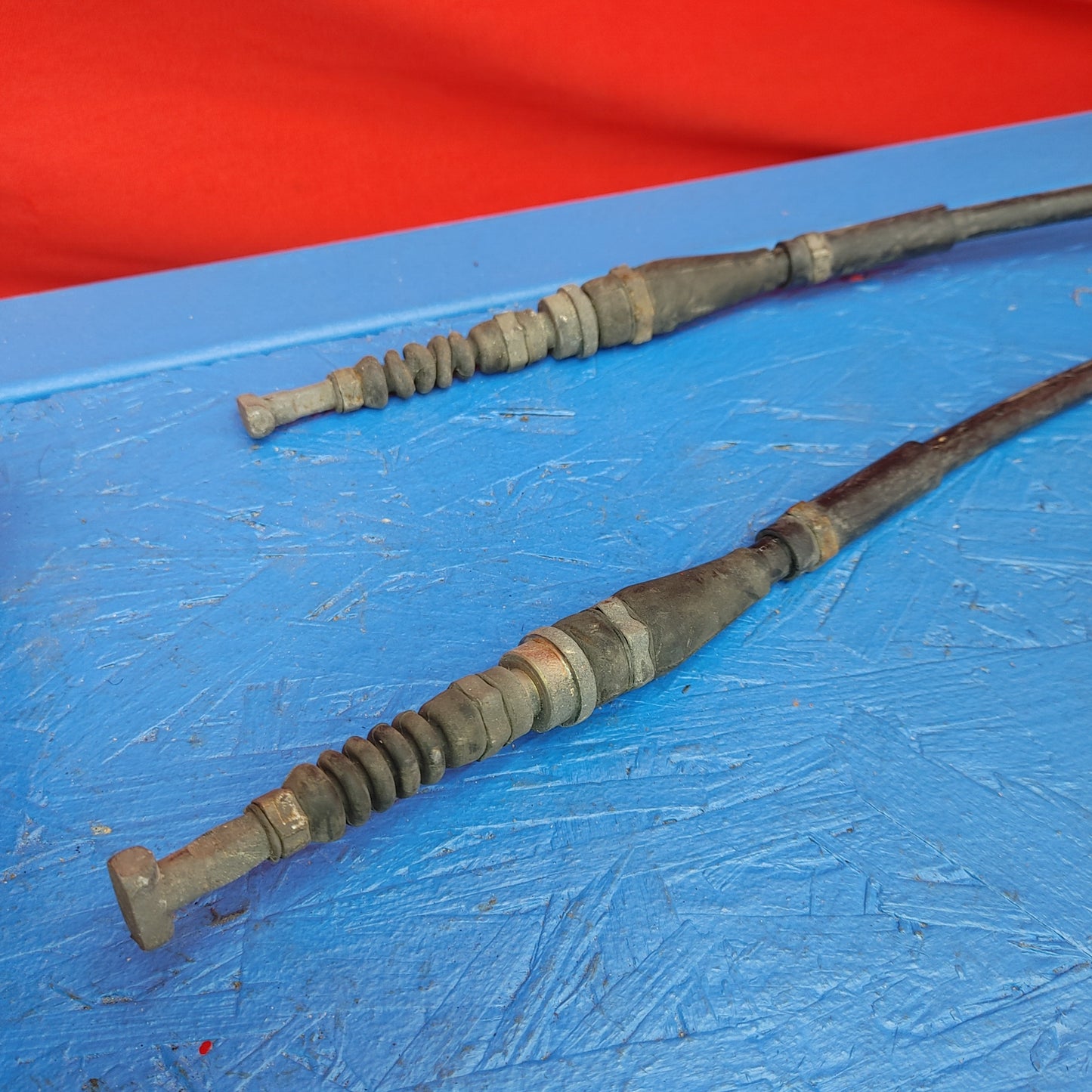 LHD SET OF REAR HANDBRAKE / PARKING BRAKE CABLES RX7 FD FD3S 93 - 02 Mazda s7b15/29