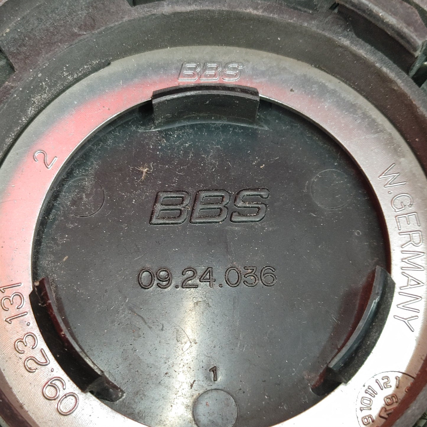 Genuine BBS Center Cap Waffle (Mazda Center Cap) 09.23.134 S9B24/15