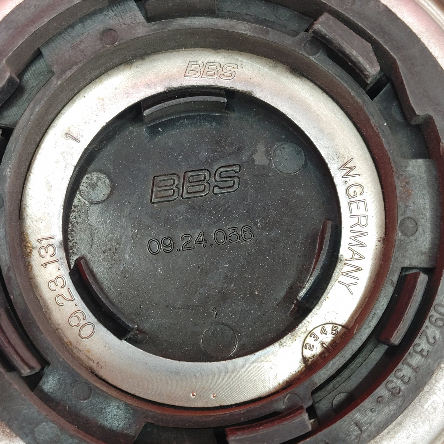 Genuine BBS Center Cap Waffle (Infiniti Center Cap) 09.23.134 S9B24/2