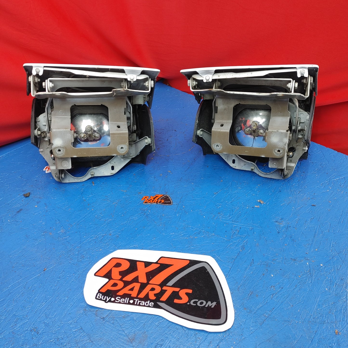 LHD, RHD Sylvania Performance Popup Headlights RX7 FC FC3S 79 - 85 Mazda S7B21/2