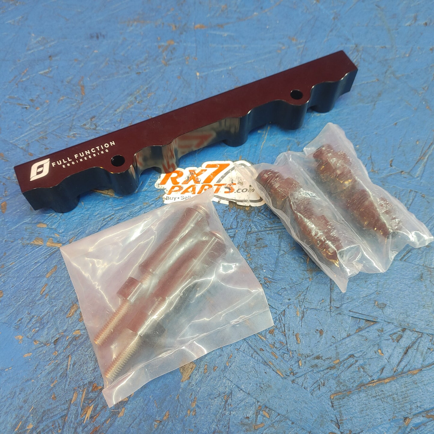 4 Injector Secondary Rail Xeccesive RAIL.FD.XS.34.BK RX7 FD FD3S 93 - 02 Mazda S12B16/7