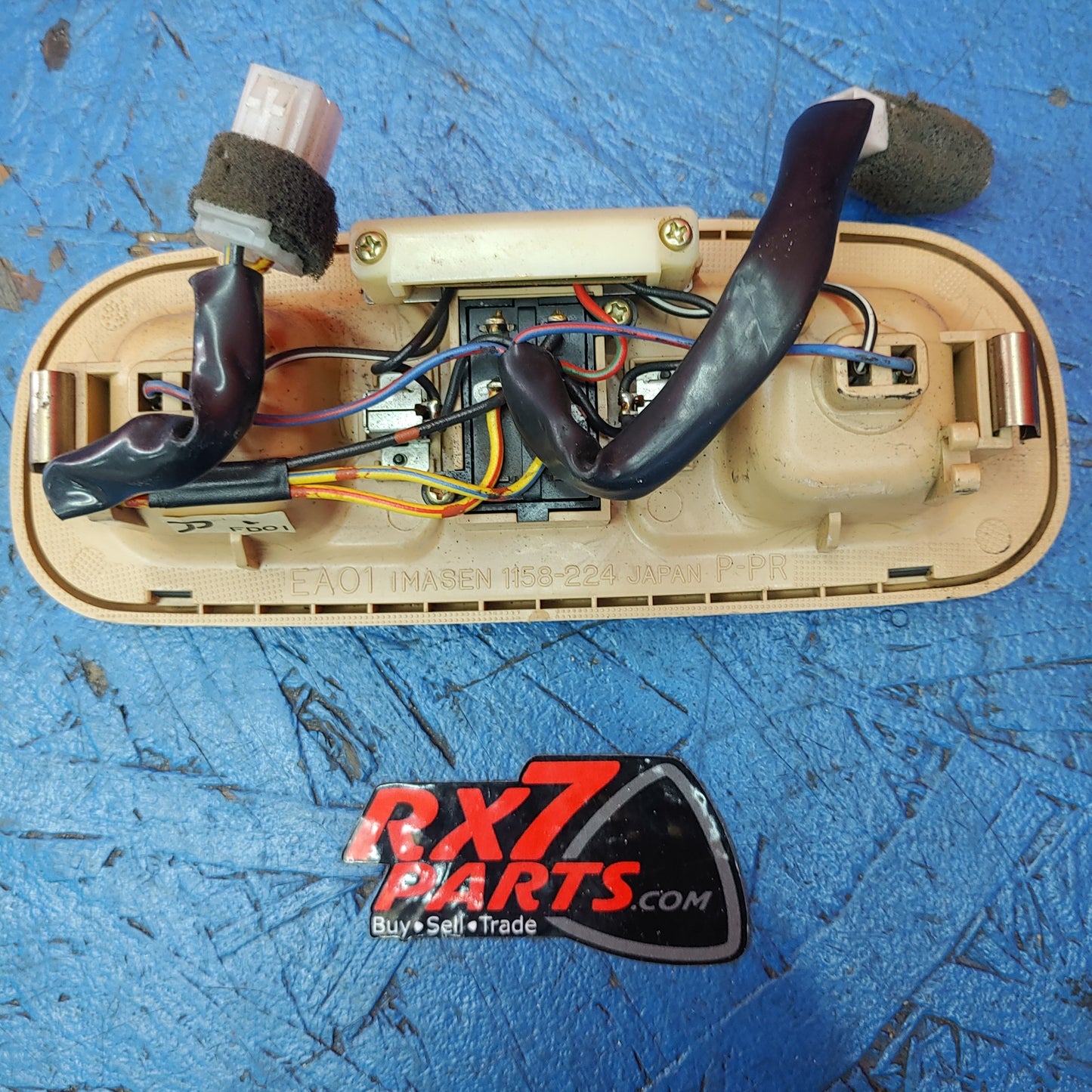 LHD, RHD Dome Light With Sunroof Control Switch Tan With Harness RX7 FD FD3S 93 - 02 Mazda S8B39/16