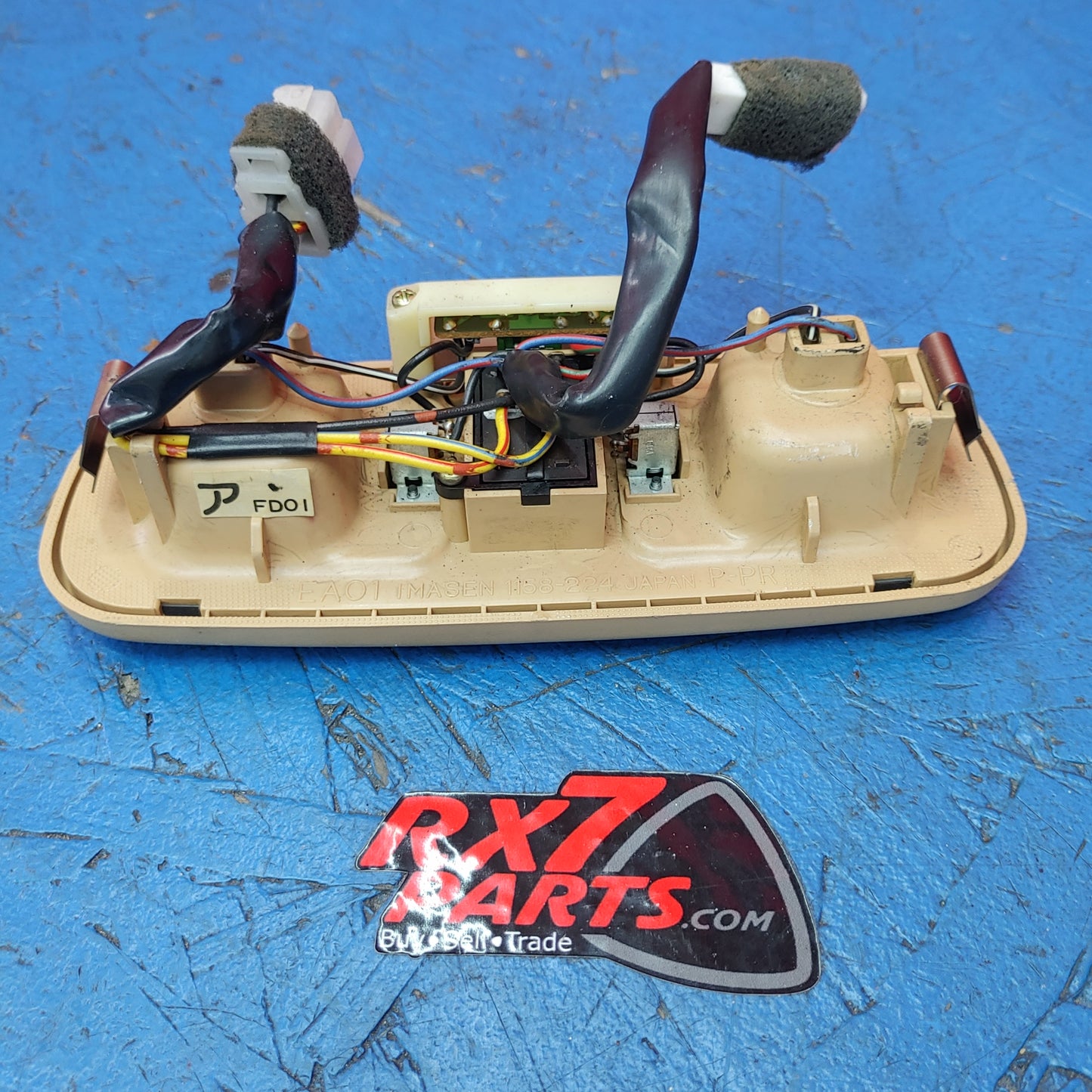 LHD, RHD Dome Light With Sunroof Control Switch Tan With Harness RX7 FD FD3S 93 - 02 Mazda S8B39/16