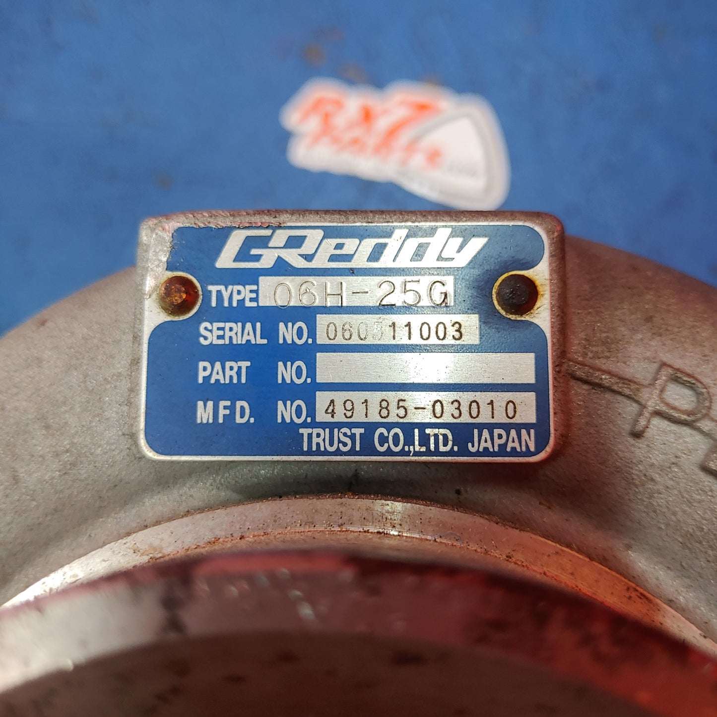 Greddy Td06H 25G Turbo 11500170 11500175 11500180 S8B40/3