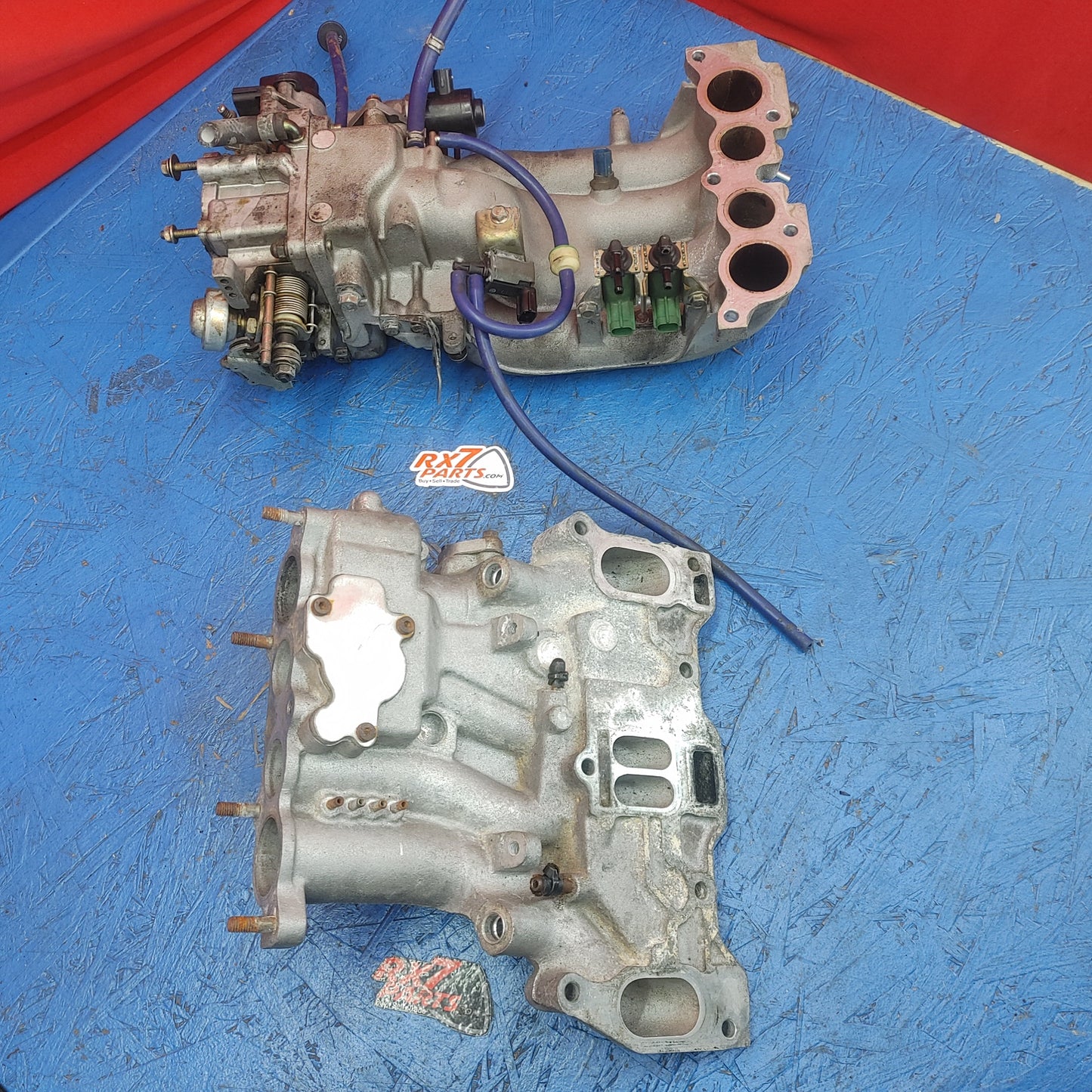 LHD, RHD 13B Rew Upper And Lower Intake Manifold RX7 FD FD3S 93 - 02 Mazda S7B35/3