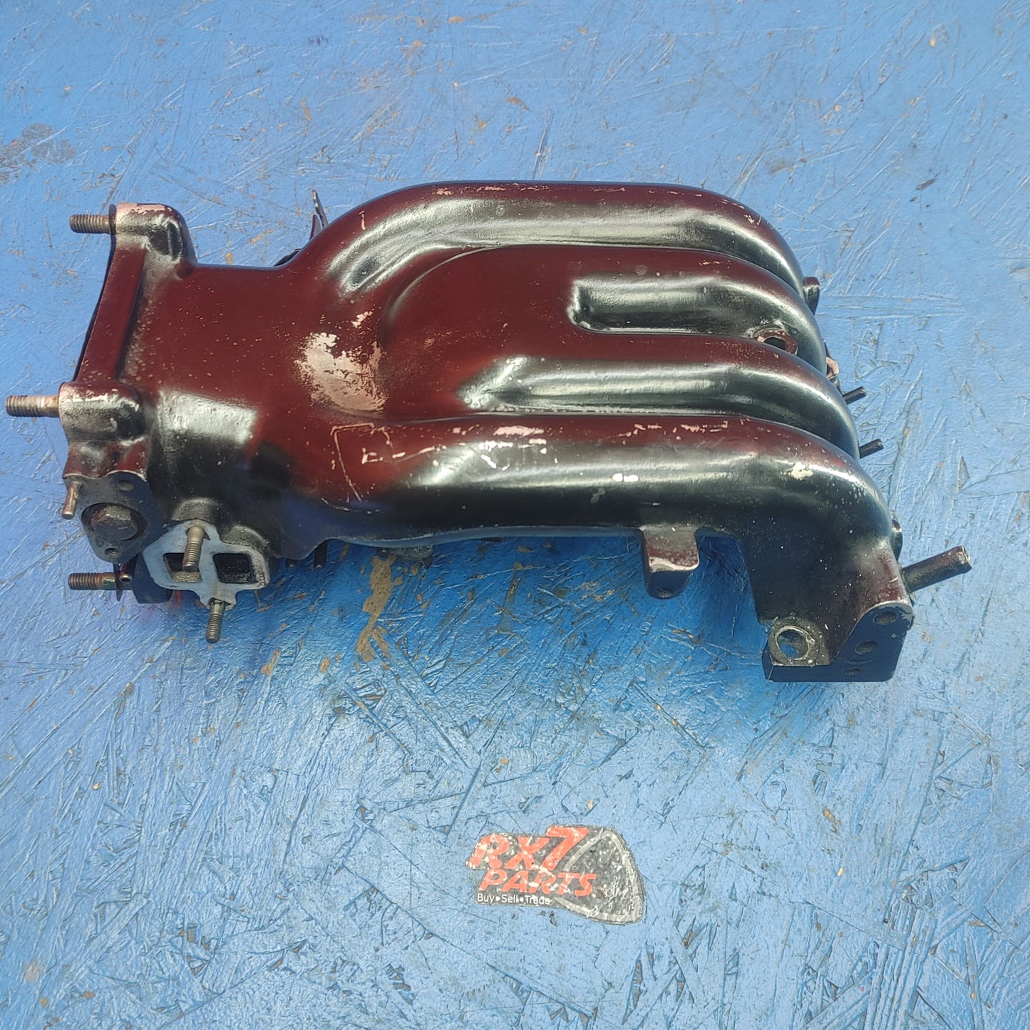 LHD, RHD Fd3S Upper Intake Manifold See Photos Was Bored Out For Fc Lower Intake RX7 FC FC3S T2 Turbo 2 TII 86 - 91 Mazda S7B40/11