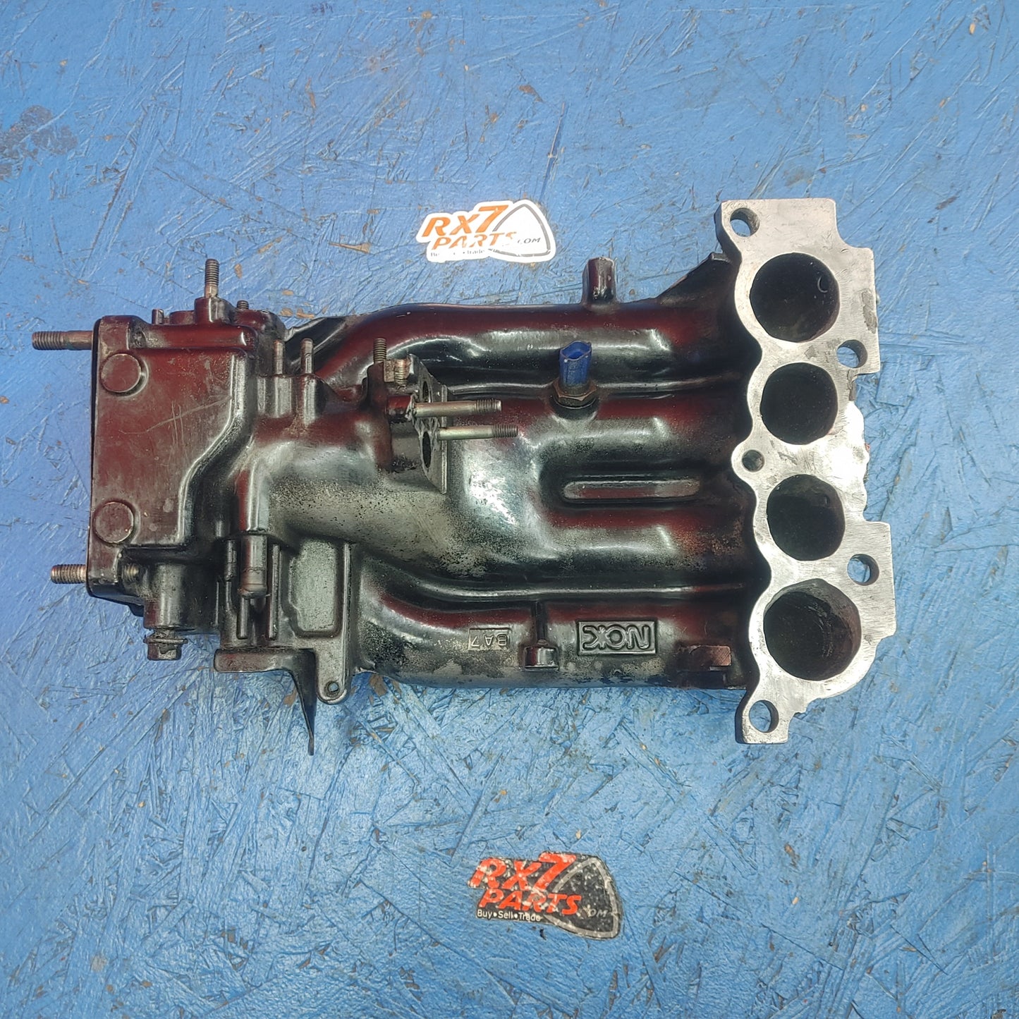 LHD, RHD Fd3S Upper Intake Manifold See Photos Was Bored Out For Fc Lower Intake RX7 FC FC3S T2 Turbo 2 TII 86 - 91 Mazda S7B40/11