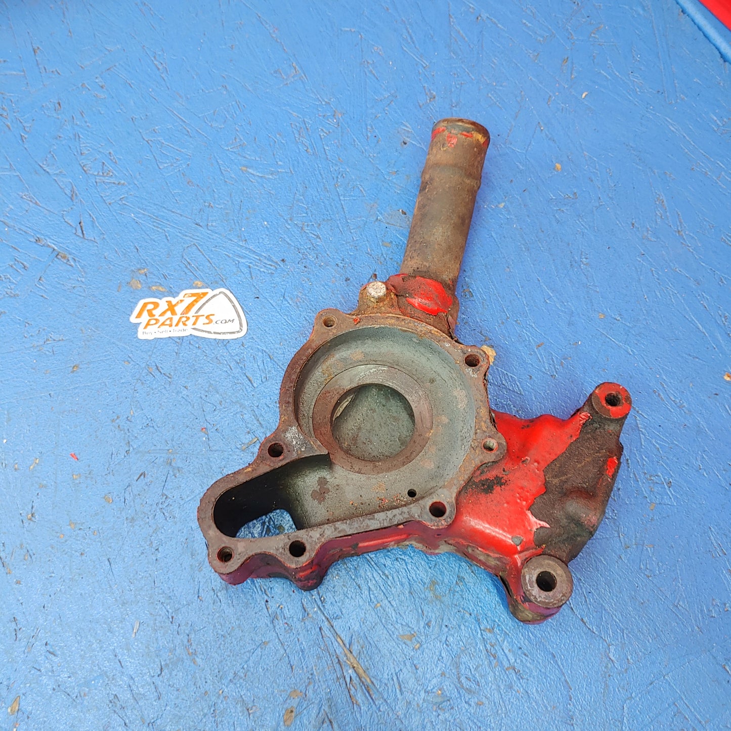 LHD, RHD Thermostat Water Pump Housing RX7 FB FB3S 79 - 85 Mazda S10B30/2