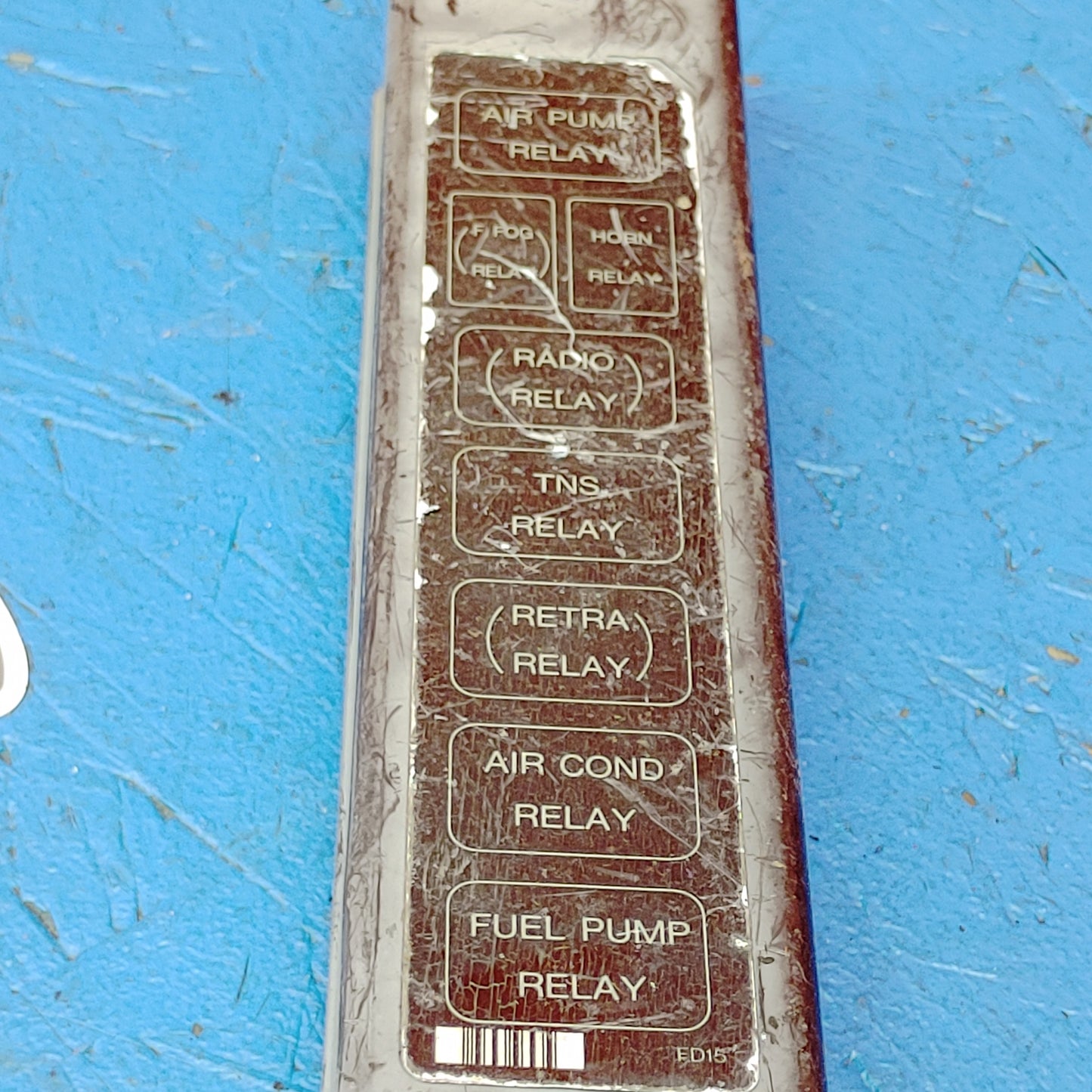 LHD, RHD Relay Box Fuse Cover Front Middle Engine Bay (LID ONLY) RX7 FD FD3S 93 - 02 Mazda S11B23/5