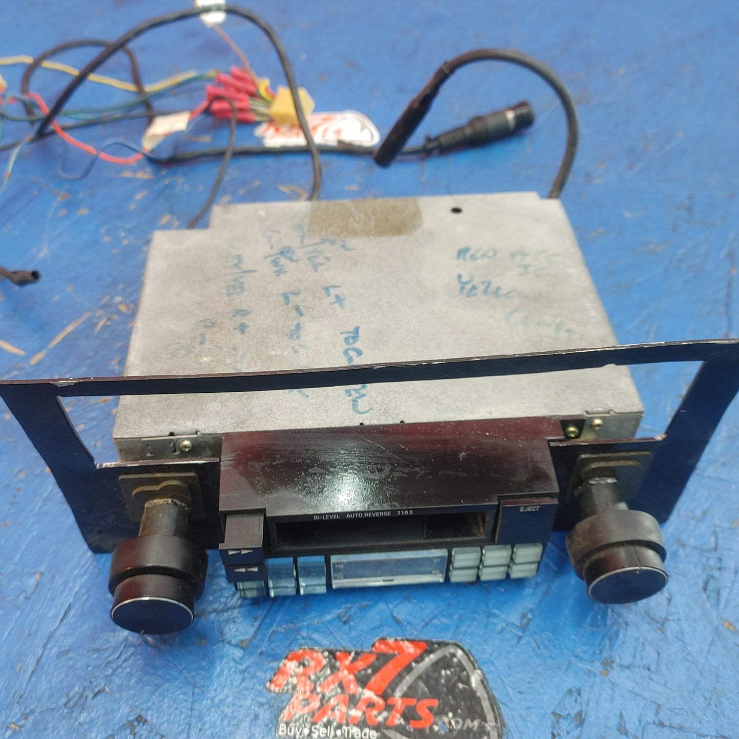 LHD, RHD Alpine 7163 Am/Fm Cassette Car Stereo With Tuner 7163 RX7 SA SA22C FB FB3S 79 - 85 Mazda S12B10/4
