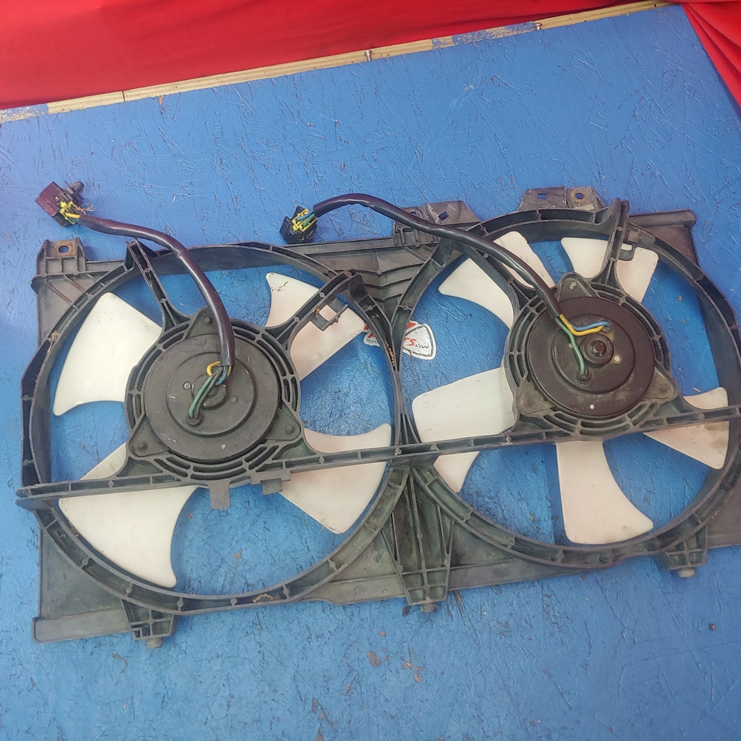 LHD, RHD Dual Electric Radiator Fan Assembly RX7 FD FD3S 93 - 95 Mazda S4B0/247