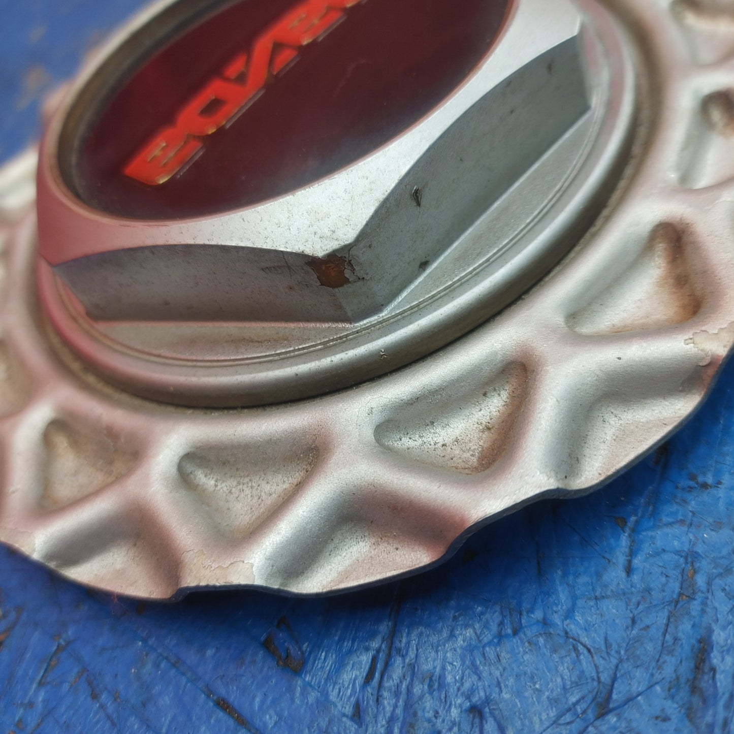 LHD, RHD Genuine BBS Center Cap Waffle (Mazda Center) RX7 FC FC3S 86 - 91 Mazda S12B1/16