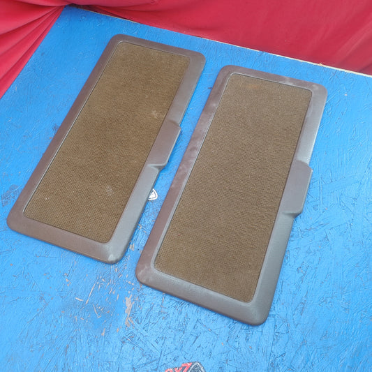 LHD, RHD Rear Seat Cubby Box Storage Bin Lid Pair  RX7 FB FB3S 79 - 85 Mazda S12B14/3