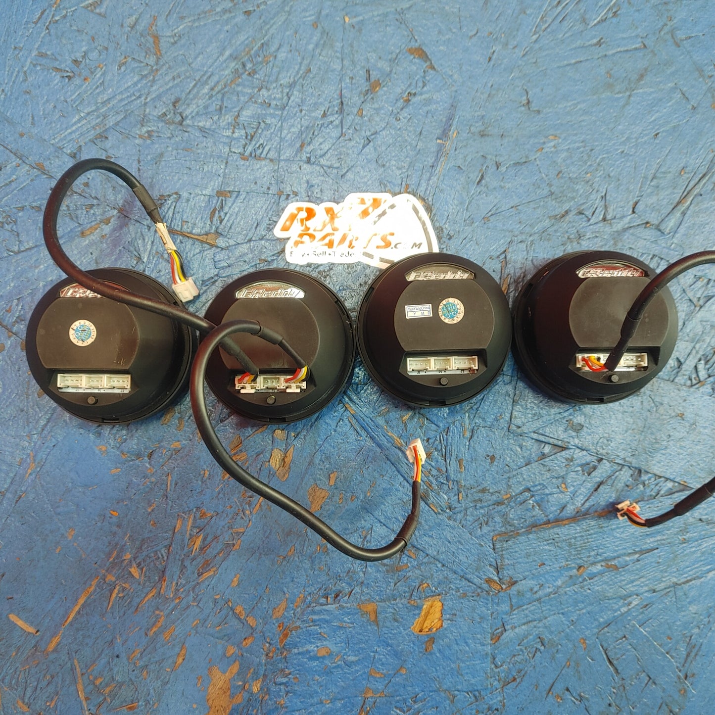 LHD, RHD Greddy Multi D/A Gauge Set (Oil Pressure, Oil Temperature, Water Temperature, Volts) S12B17/13