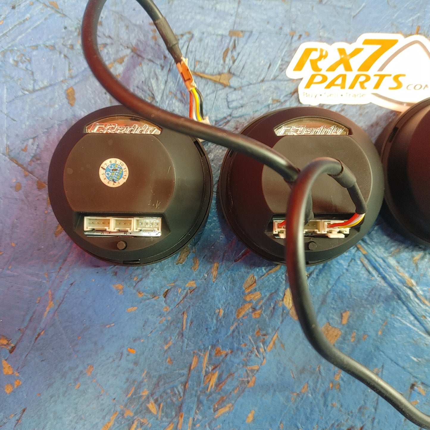 LHD, RHD Greddy Multi D/A Gauge Set (Oil Pressure, Oil Temperature, Water Temperature, Volts) S12B17/13