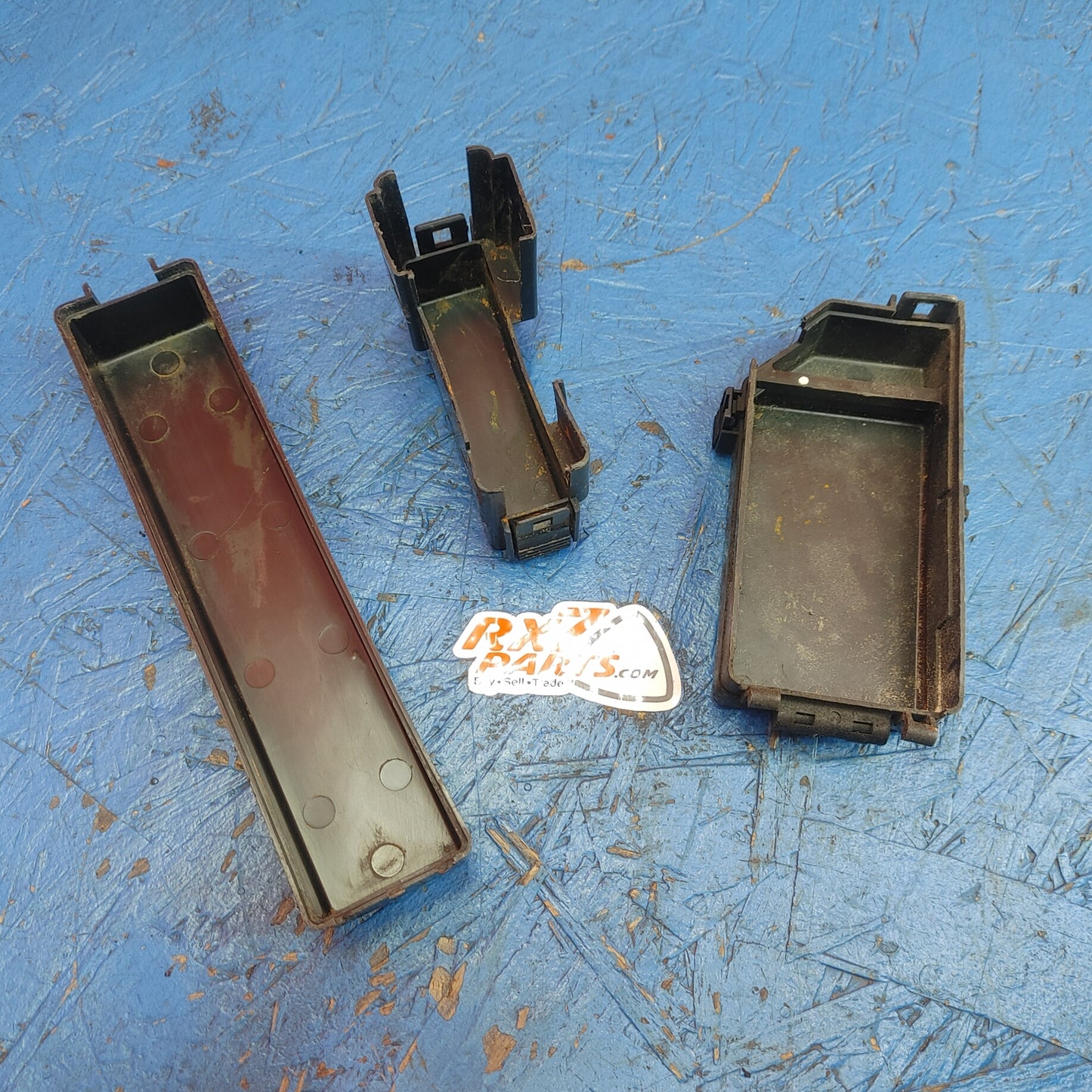 LHD, RHD Fuse Box Covers Lids Set Of 3 Fans Battery Main RX7 FD FD3S 93 - 02 Mazda S12B17/9