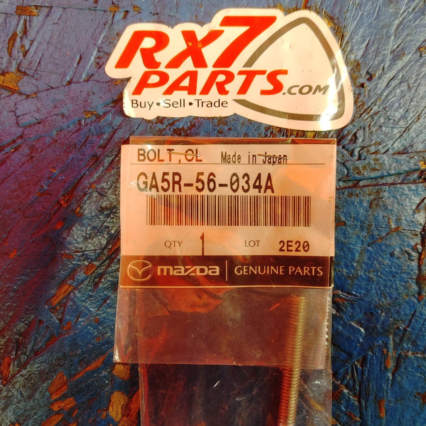 LHD, RHD Oem Mazda Genuine Battery Hold Down Clamp Bolt GA5R-56-034A S12B18/14