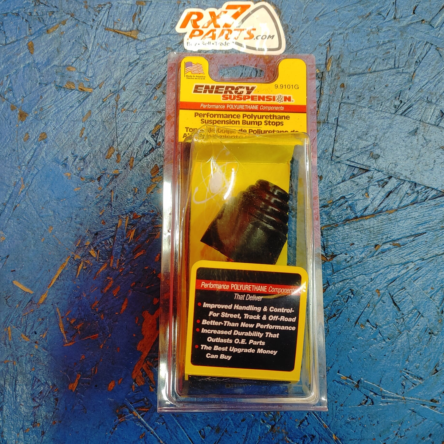 LHD, RHD Energy Suspension Universal Performance Polyurethane Suspension Bump Stops 9.9101G S12B18/6