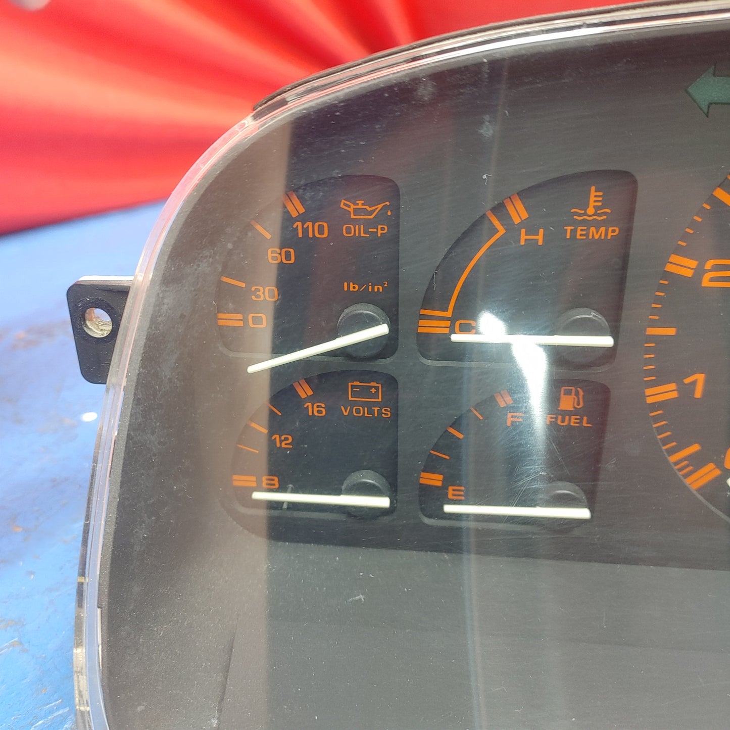 LHD, RHD 1986-88 Mazda Rx7 FC None Turbo Gauge Cluster M/T 198,132 Miles RX7 FC FC3S 86 - 91 Mazda S12B1/9