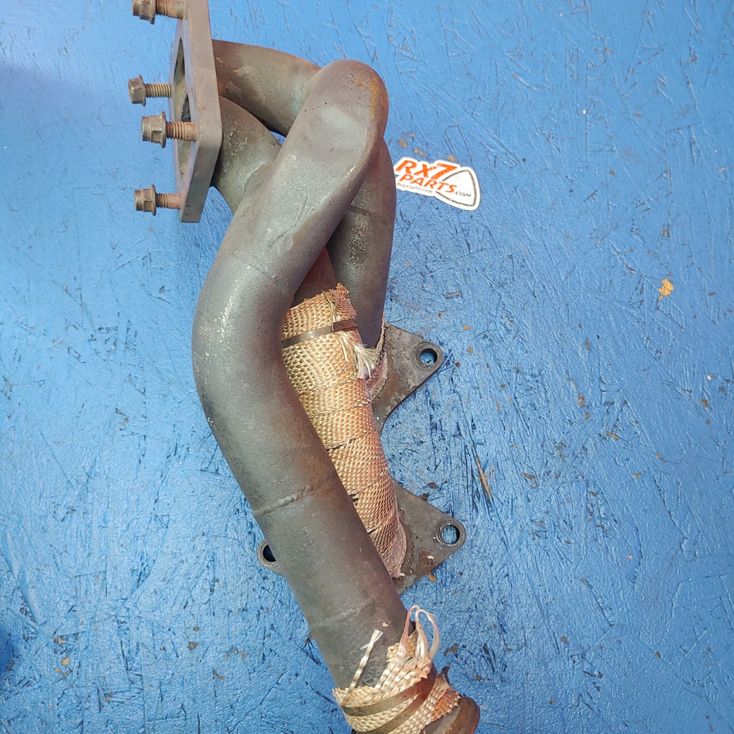 LHD, RHD Turbo Manifold For T4 T3 2.5 Inch V-Ban RX7 FD FD3S 93 - 02 Mazda S12B2/6