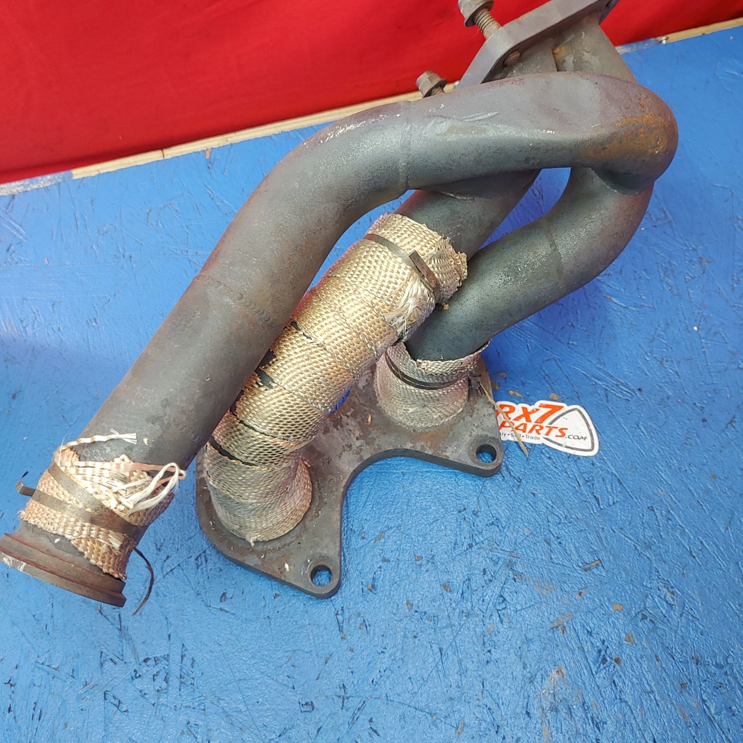 LHD, RHD Turbo Manifold For T4 T3 2.5 Inch V-Ban RX7 FD FD3S 93 - 02 Mazda S12B2/6