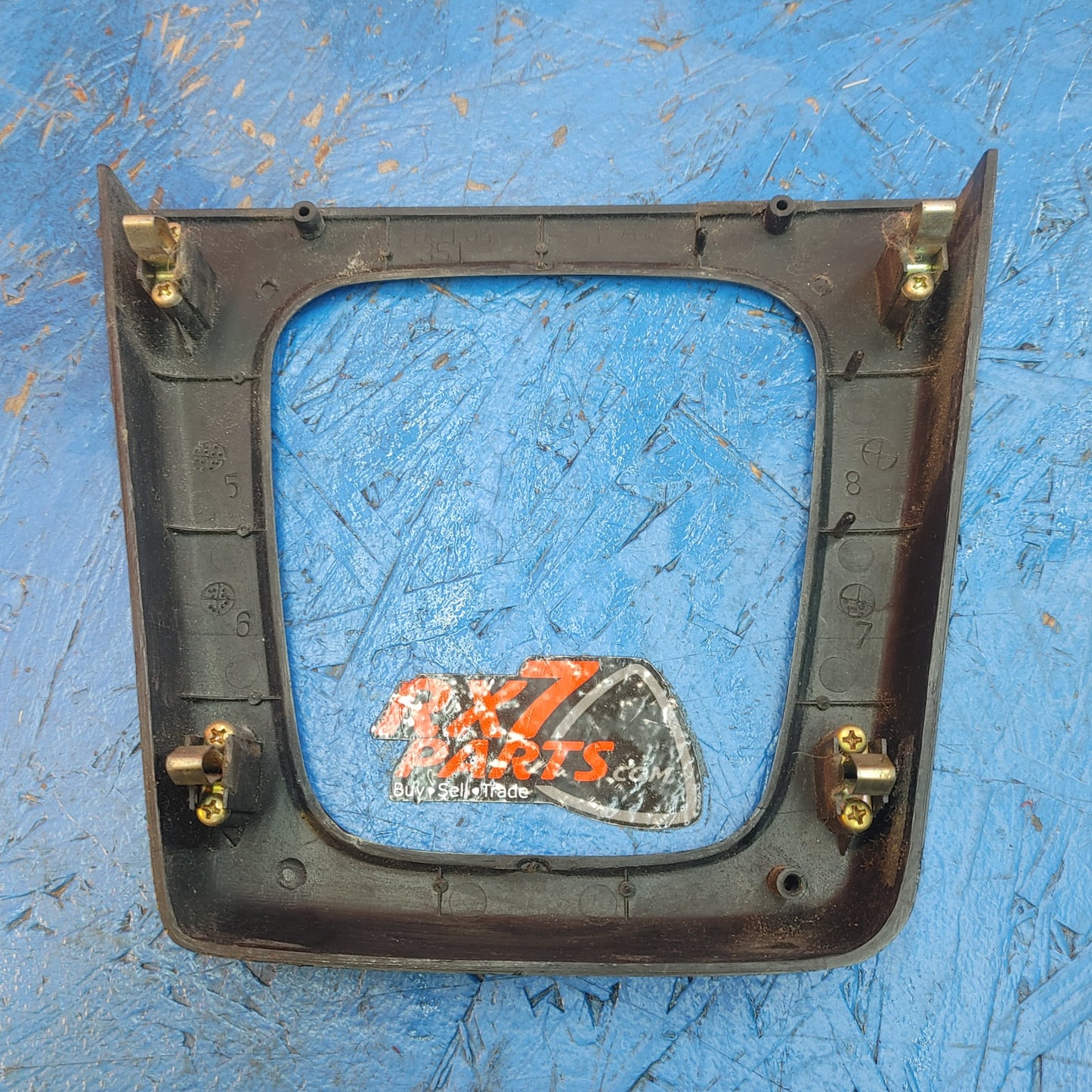 LHD, RHD Shift Bezel Trim RX7 FC FC3S 86 - 91 Mazda S12B3/4