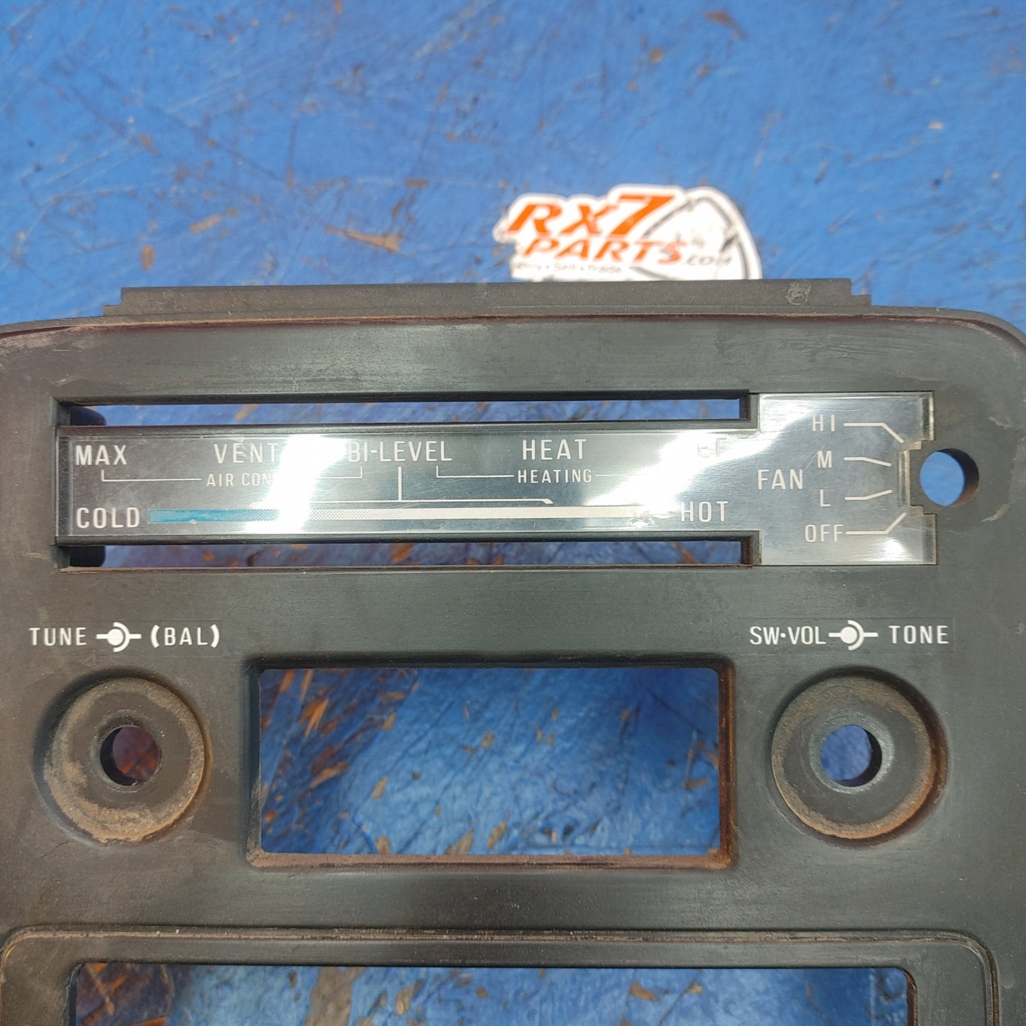 LHD, RHD Radio Surround Bezel Panel Oem Uncut RX7 SA SA22C FB FB3S 79 - 85 Mazda S12B6/2