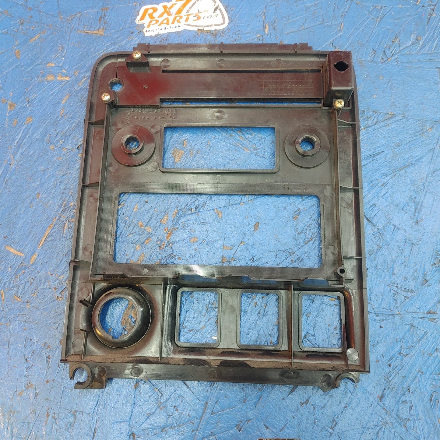 LHD, RHD Radio Surround Bezel Panel Oem Uncut RX7 SA SA22C FB FB3S 79 - 85 Mazda S12B6/2