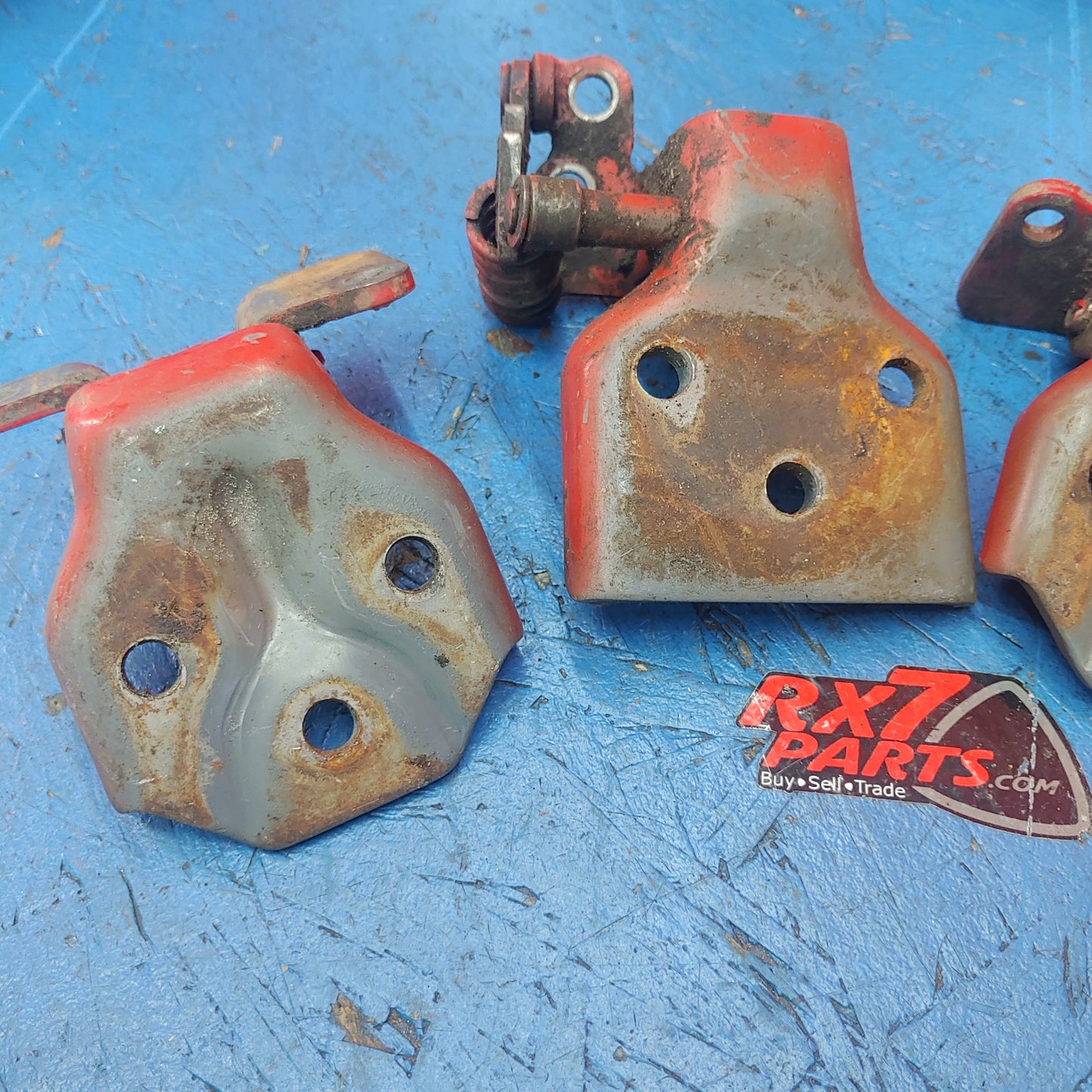 LHD, RHD Door Hinge Set Left And Right Both Doors RX7 FB FB3S 79 - 85 Mazda S12B7/4