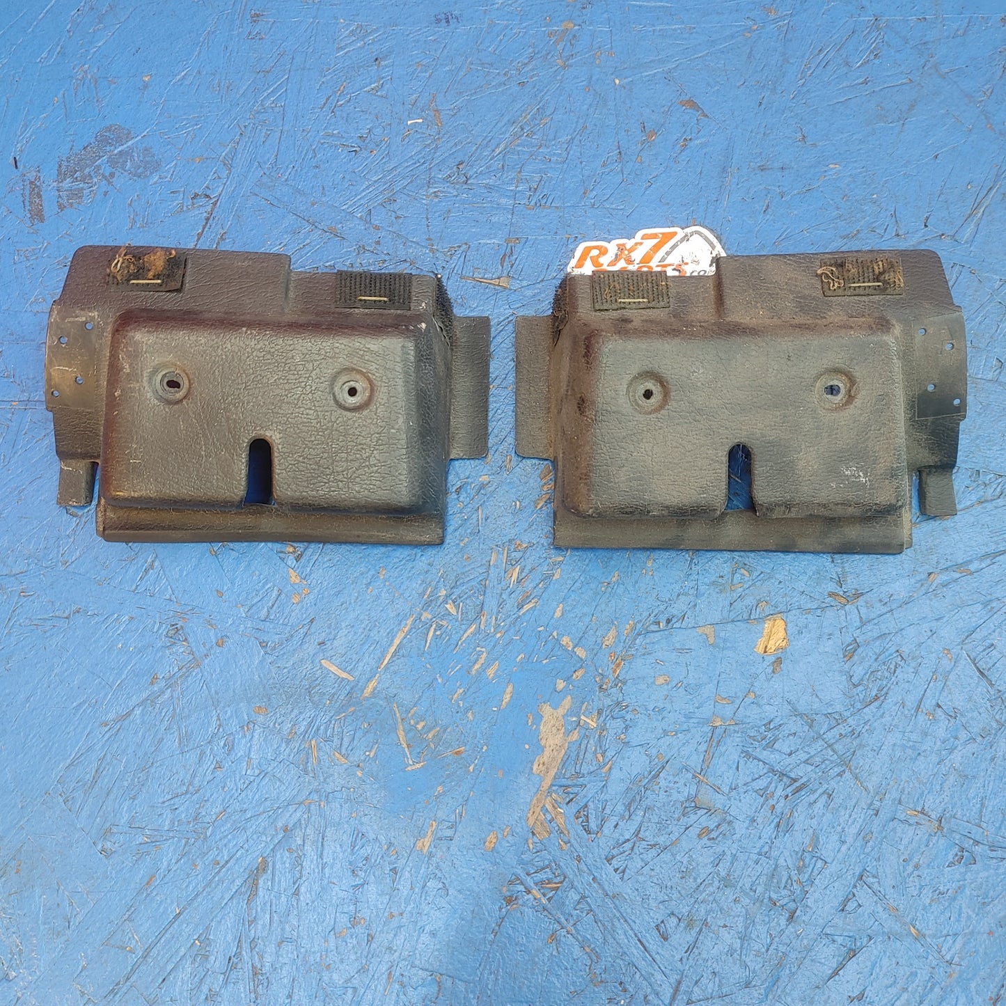 LHD, RHD Rear Hatch Latch Cover Pair RX7 FC FC3S 86 - 91 Mazda S12B9/10