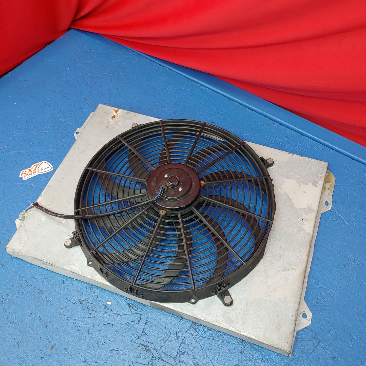 LHD, RHD Electric Radiator Cooling Fan with Aluminum Shroud RX7 FC FC3S 86 - 91 Mazda S4B0/156
