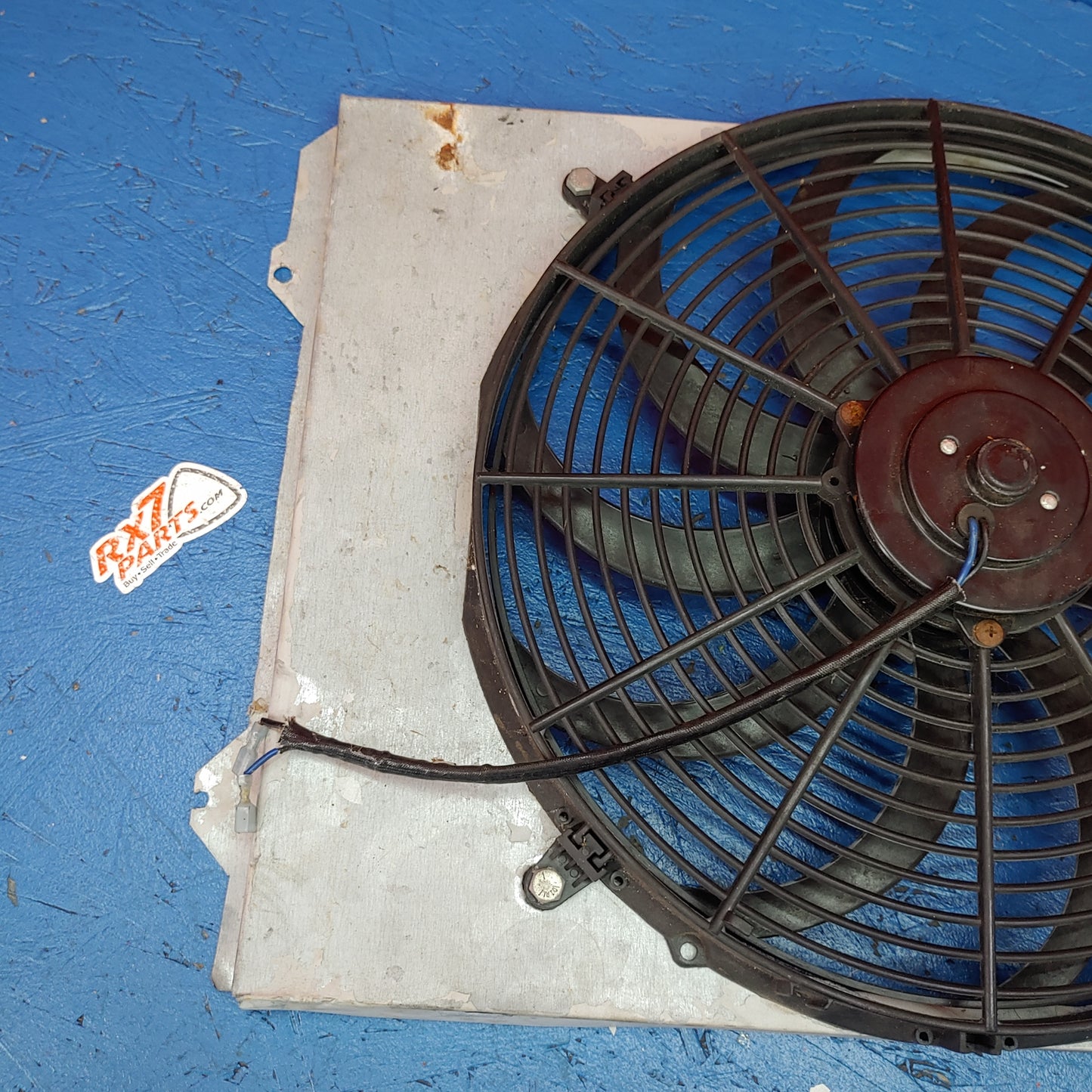 LHD, RHD Electric Radiator Cooling Fan with Aluminum Shroud RX7 FC FC3S 86 - 91 Mazda S4B0/156