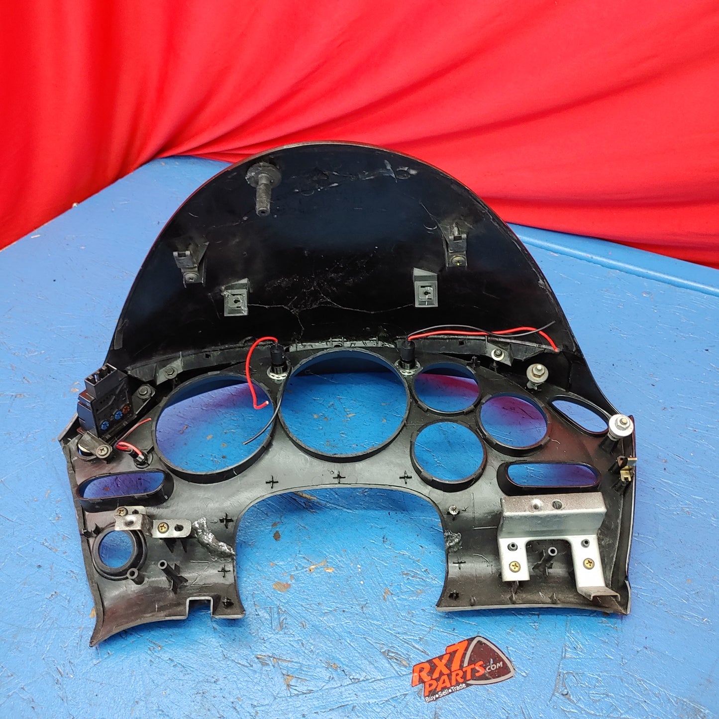 LHD Gauge Cluster Face with Hood (SEE PHOTOS) FD01-90-421 RX7 FD FD3S 93 - 95 Mazda S4B0/195