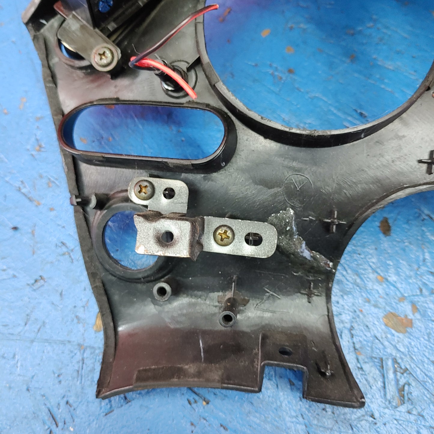 LHD Gauge Cluster Face with Hood (SEE PHOTOS) FD01-90-421 RX7 FD FD3S 93 - 95 Mazda S4B0/195