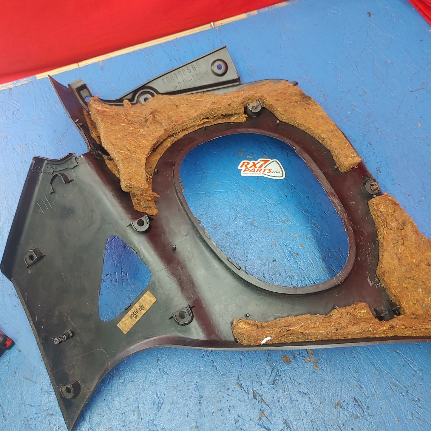 Single Left Side Rear Quarter Plastic Rear Seat Bins Damaged See Photos FD01-68-560 RX7 FD FD3S 93 - 02 Mazda S4B0/203