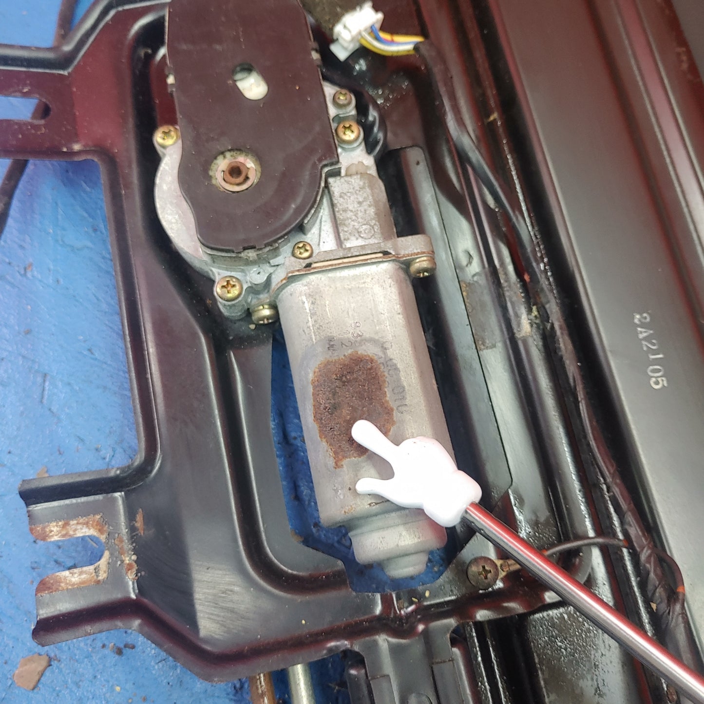 LHD, RHD Sunroof Moonroof Touring Assembly Black interior pad MOTOR DOES NOT WORK AND RUSTY RX7 FD FD3S 93 - 02 Mazda S4B0/226