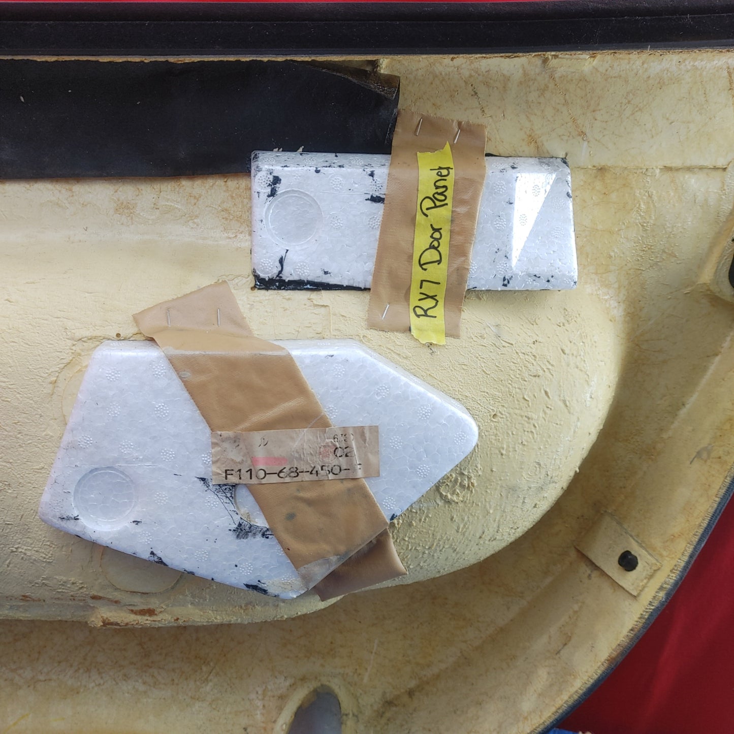 RHD Left Passenger Side Door Card Panel RX7 FD FD3S 93 - 02 Mazda S4B0/231