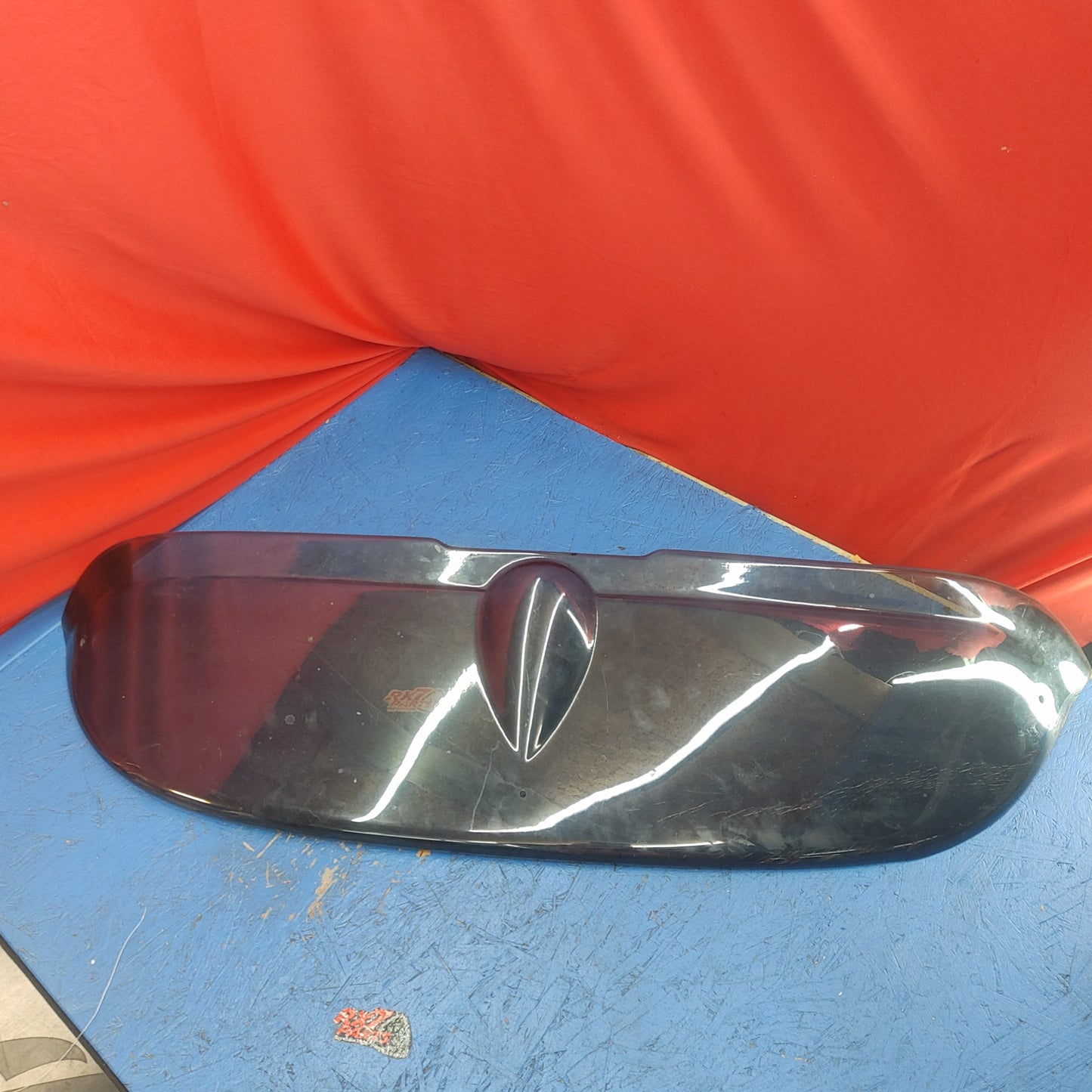 LHD, RHD Mazdaspeed Rear Hatch Roof Shade Wing Cover See Photos For Damage No Brackets RX7 FD FD3S 93 - 02 Mazda S4B0/249