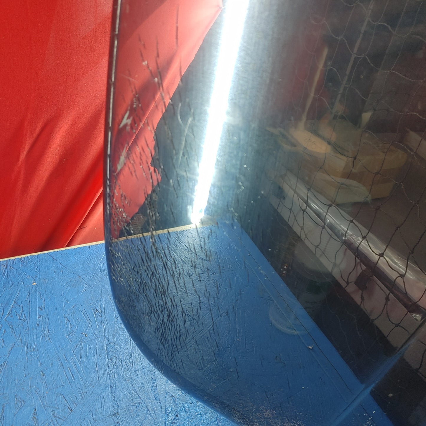 LHD, RHD Mazdaspeed Rear Hatch Roof Shade Wing Cover See Photos For Damage No Brackets RX7 FD FD3S 93 - 02 Mazda S4B0/249