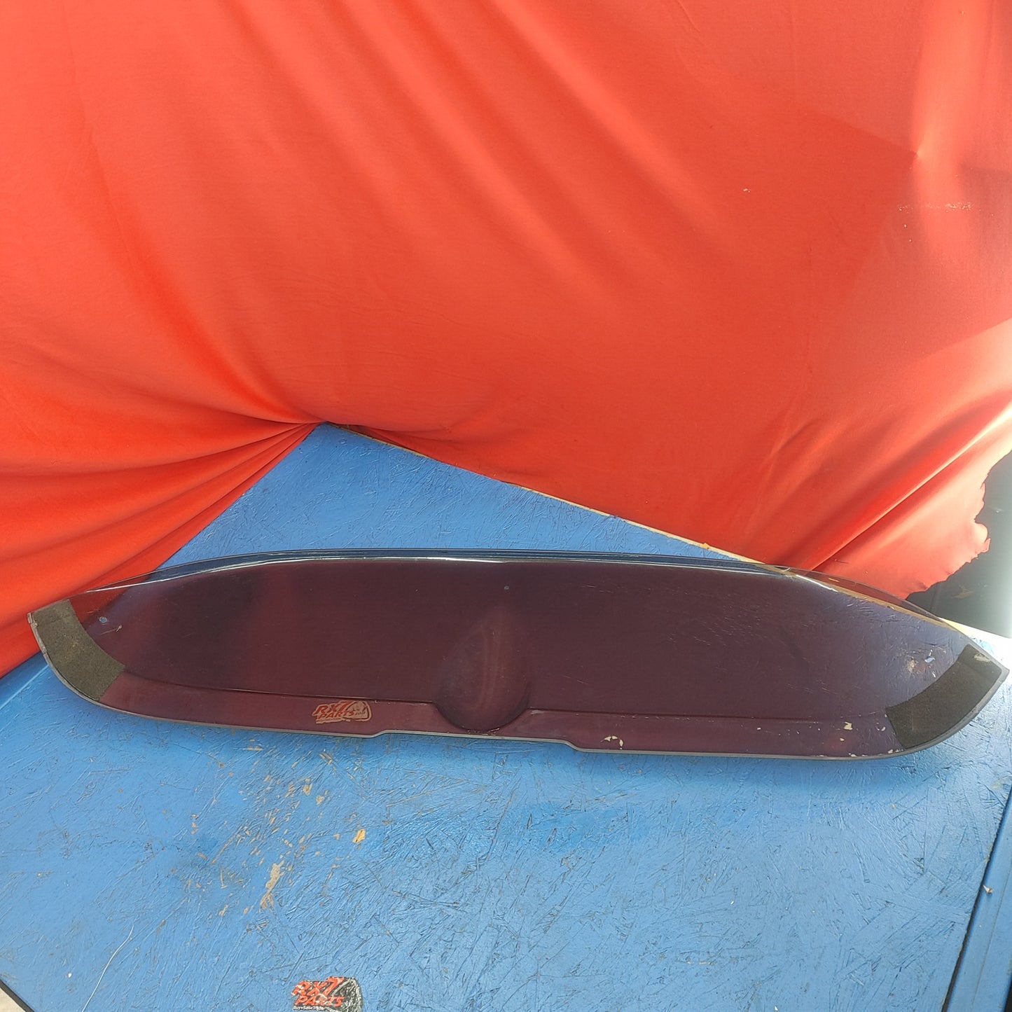 LHD, RHD Mazdaspeed Rear Hatch Roof Shade Wing Cover See Photos For Damage No Brackets RX7 FD FD3S 93 - 02 Mazda S4B0/249