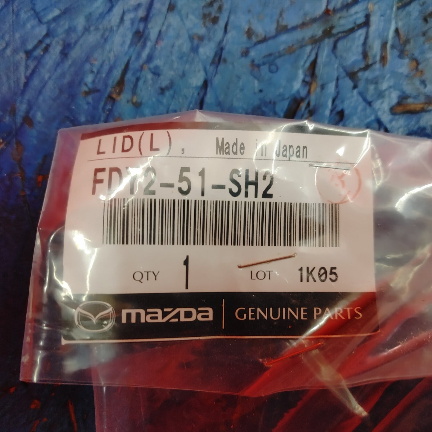 LHD, RHD New Oem Mazda Genuine Fd3S Rx-7 Left Side Headlight Cover FDY2-51-SH2 RX7 FD FD3S 93 - 02 Mazda S4B0/255