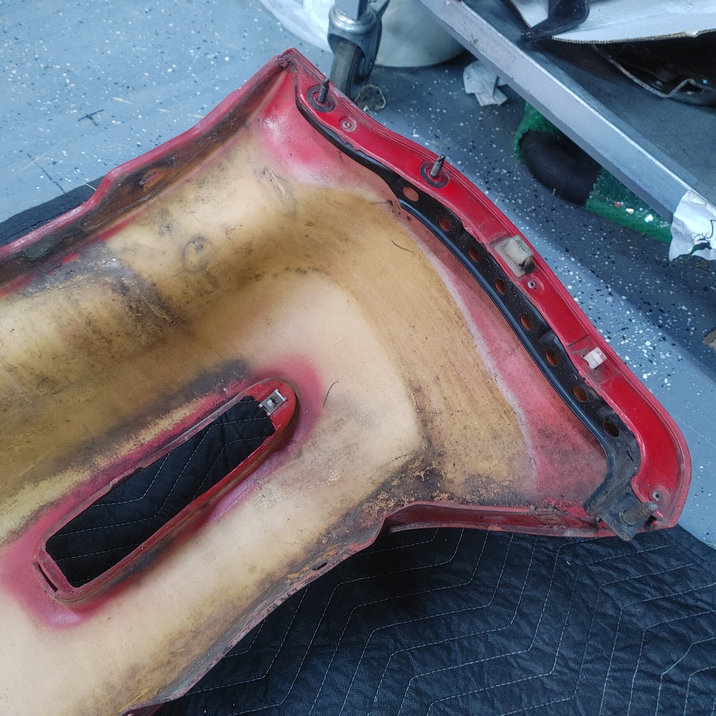LHD, RHD Red Rear Bumper Fd RX7 FD FD3S 93 - 02 Mazda S4B0/258