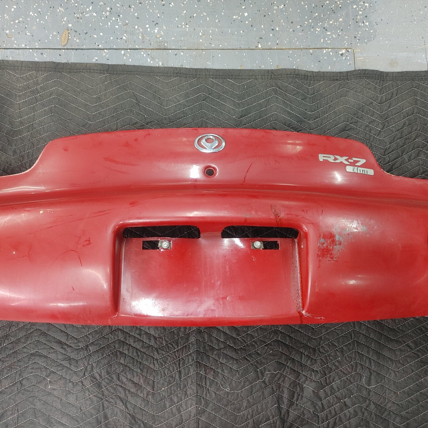 LHD, RHD Red Rear Bumper Fd RX7 FD FD3S 93 - 02 Mazda S4B0/258