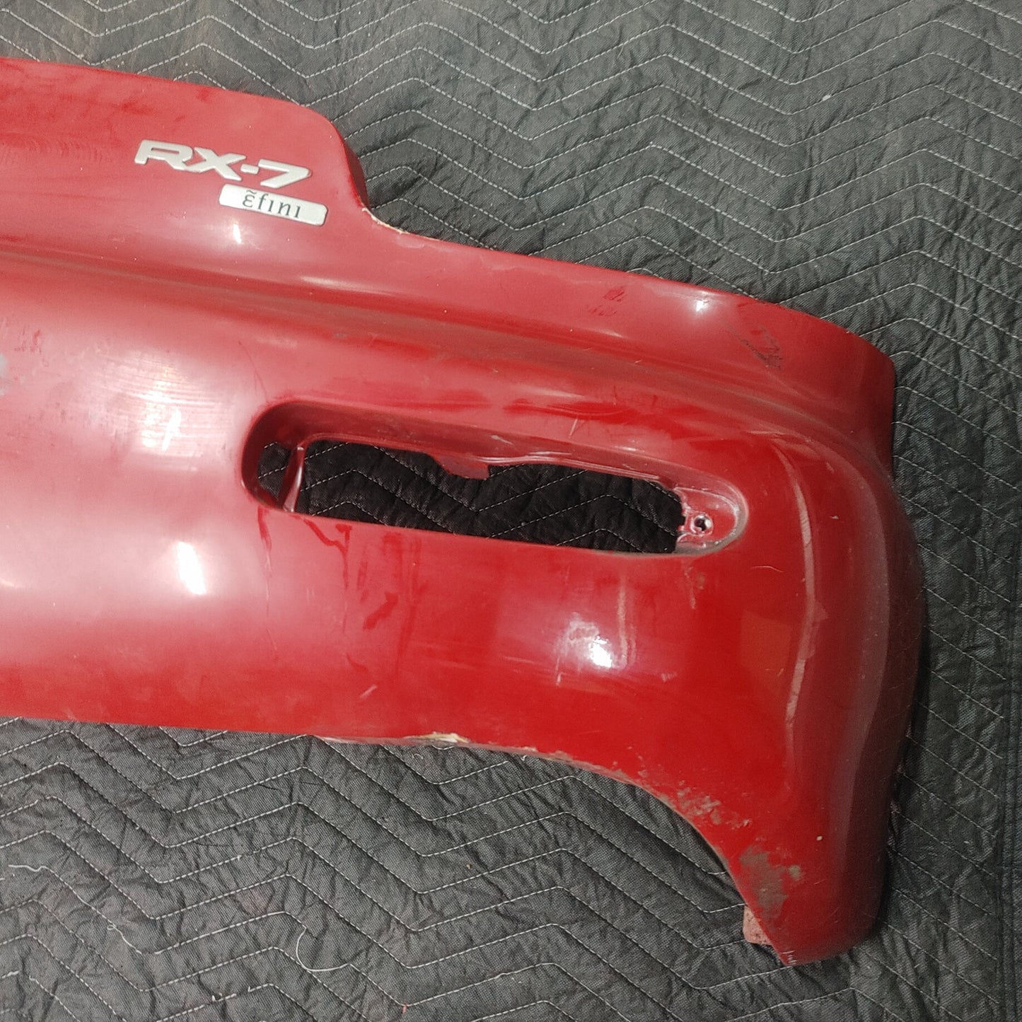 LHD, RHD Red Rear Bumper Fd RX7 FD FD3S 93 - 02 Mazda S4B0/258