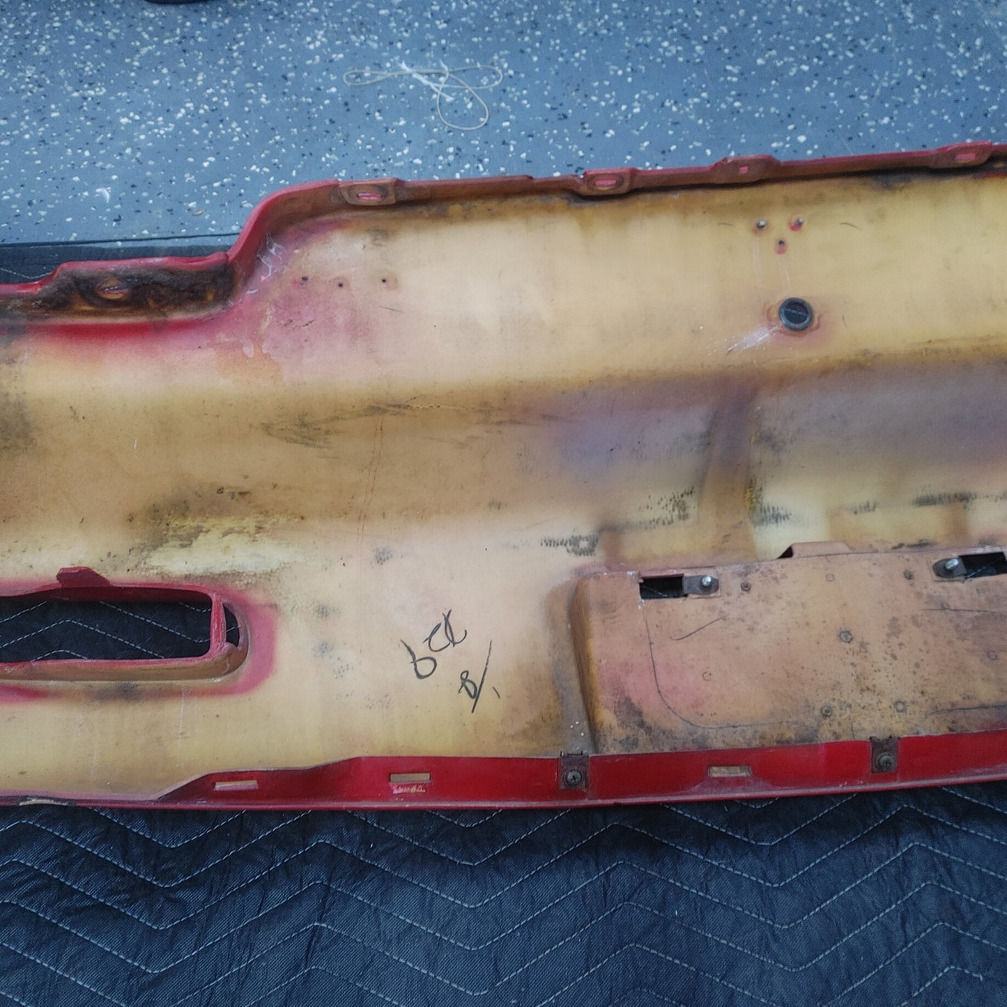 LHD, RHD Red Rear Bumper Fd RX7 FD FD3S 93 - 02 Mazda S4B0/258
