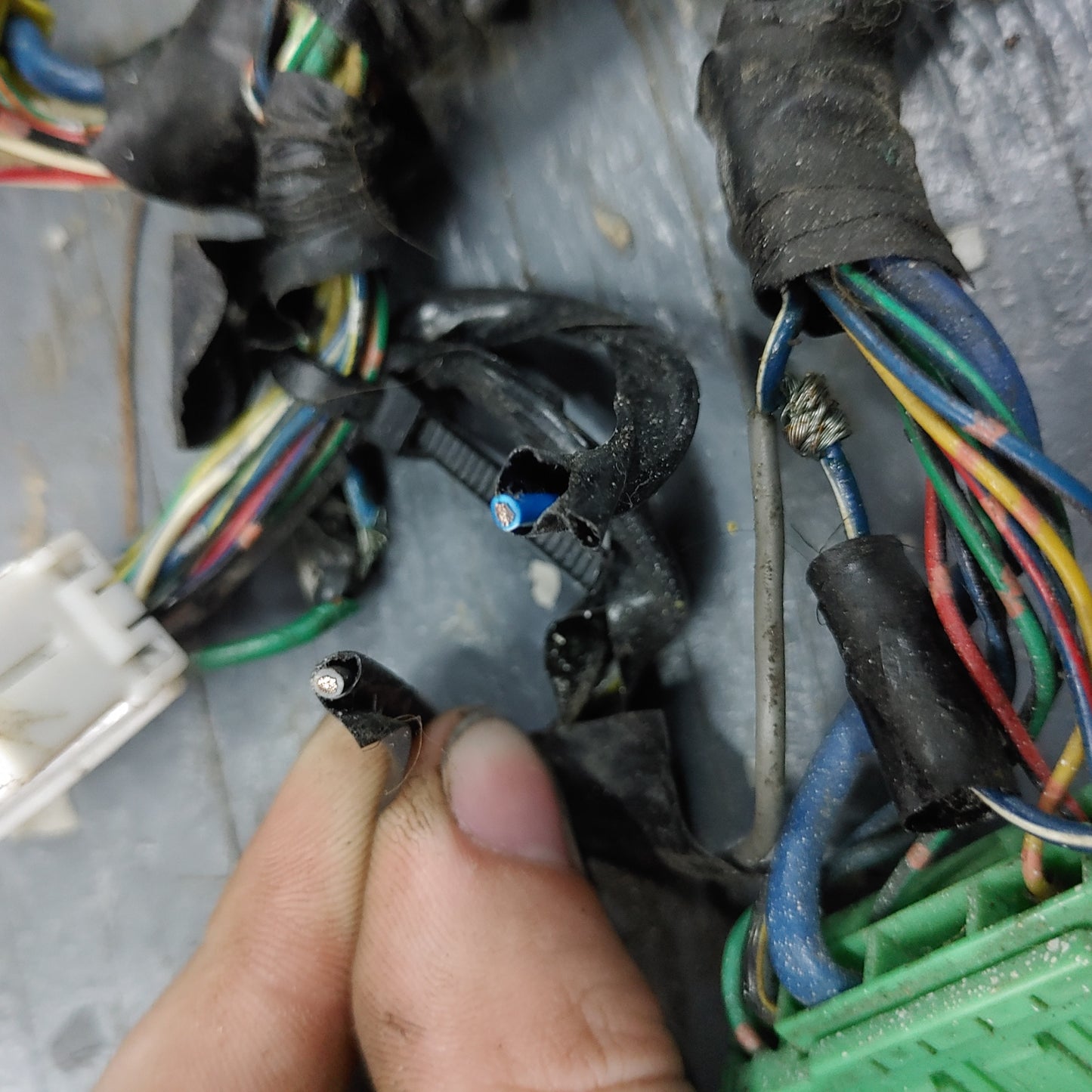 Rear Section Left And Right Chassis Wire Wiring Harness RX7 FD FD3S 93 - 02 Mazda S4BO/264W