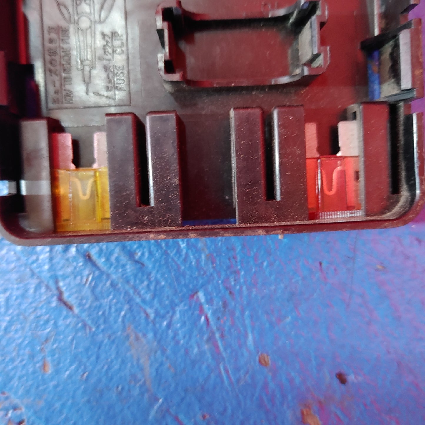 LHD, RHD Interior Fuse Box Lid Cover RX7 FD FD3S 93 - 02 Mazda S5B33/3